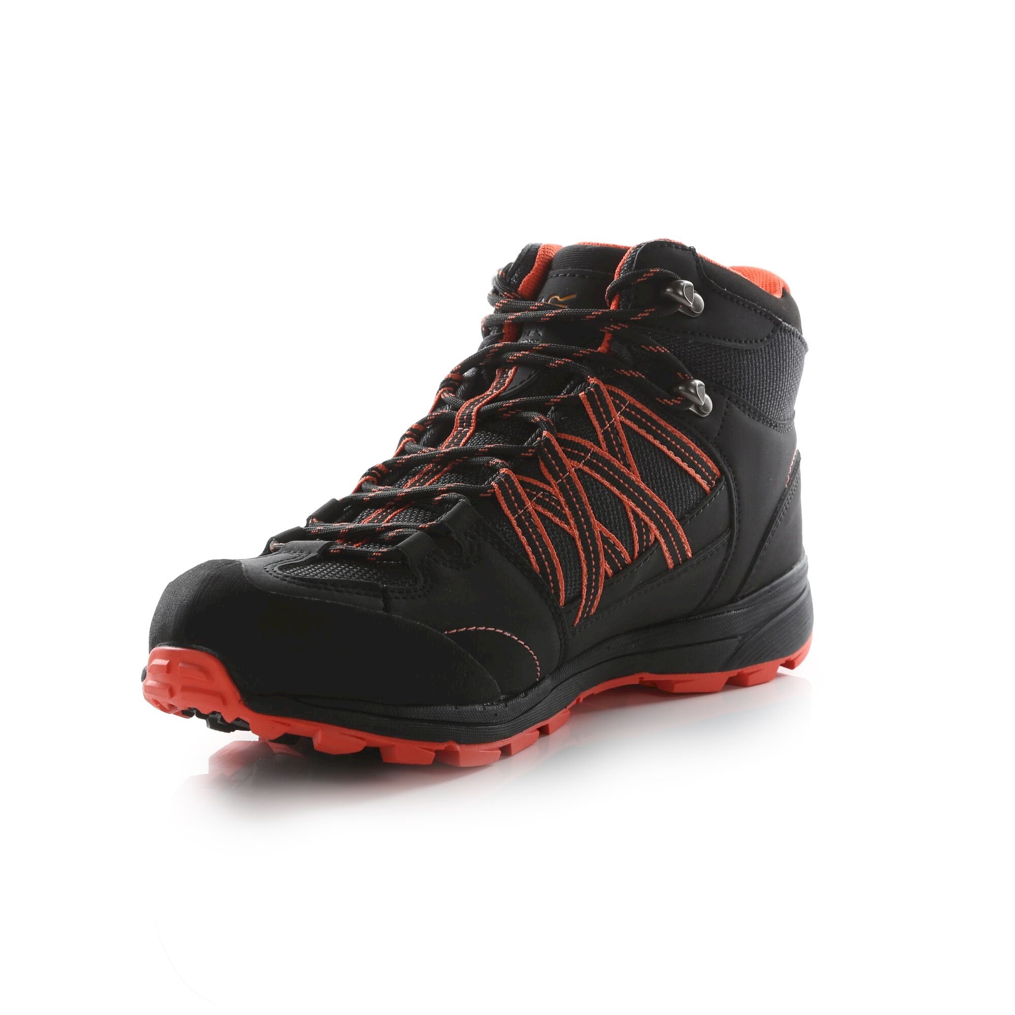 Women's Samaris II Waterproof Mid Walking Boots | Black Neon Peach
