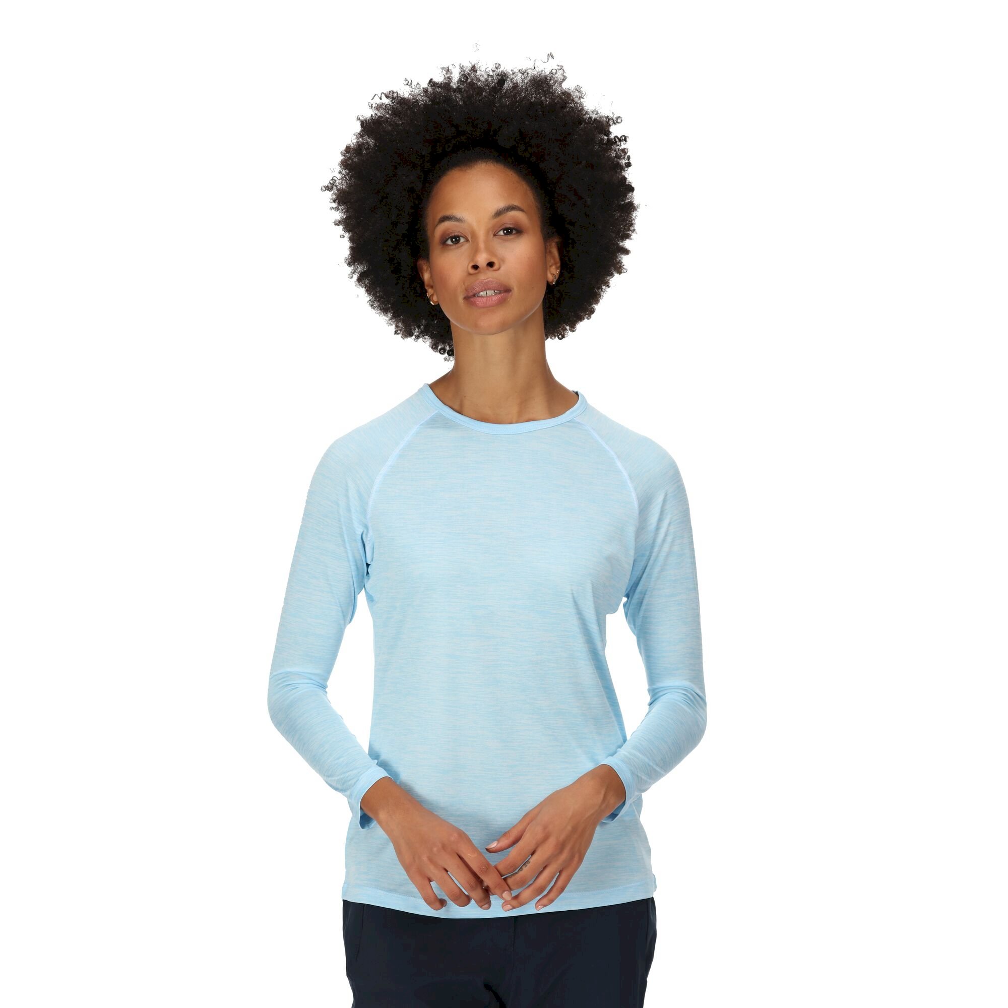 Women's Burlow Marl T-Shirt | Ethernal Blue
