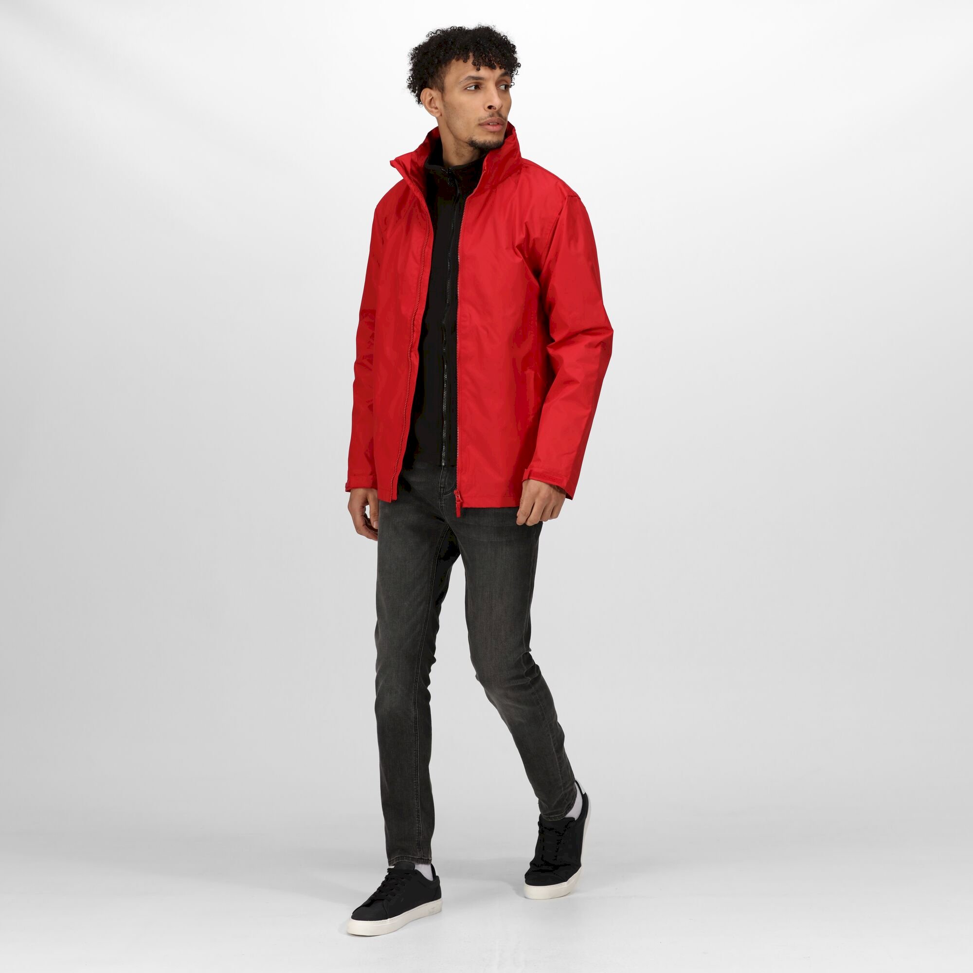 Men's Classic Waterproof 3 in 1 Jacket | Classic Red Black