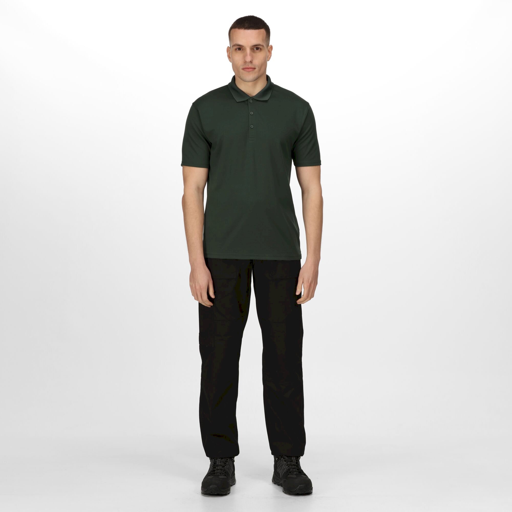 Men's Pro Wicking Polo | Dark Green