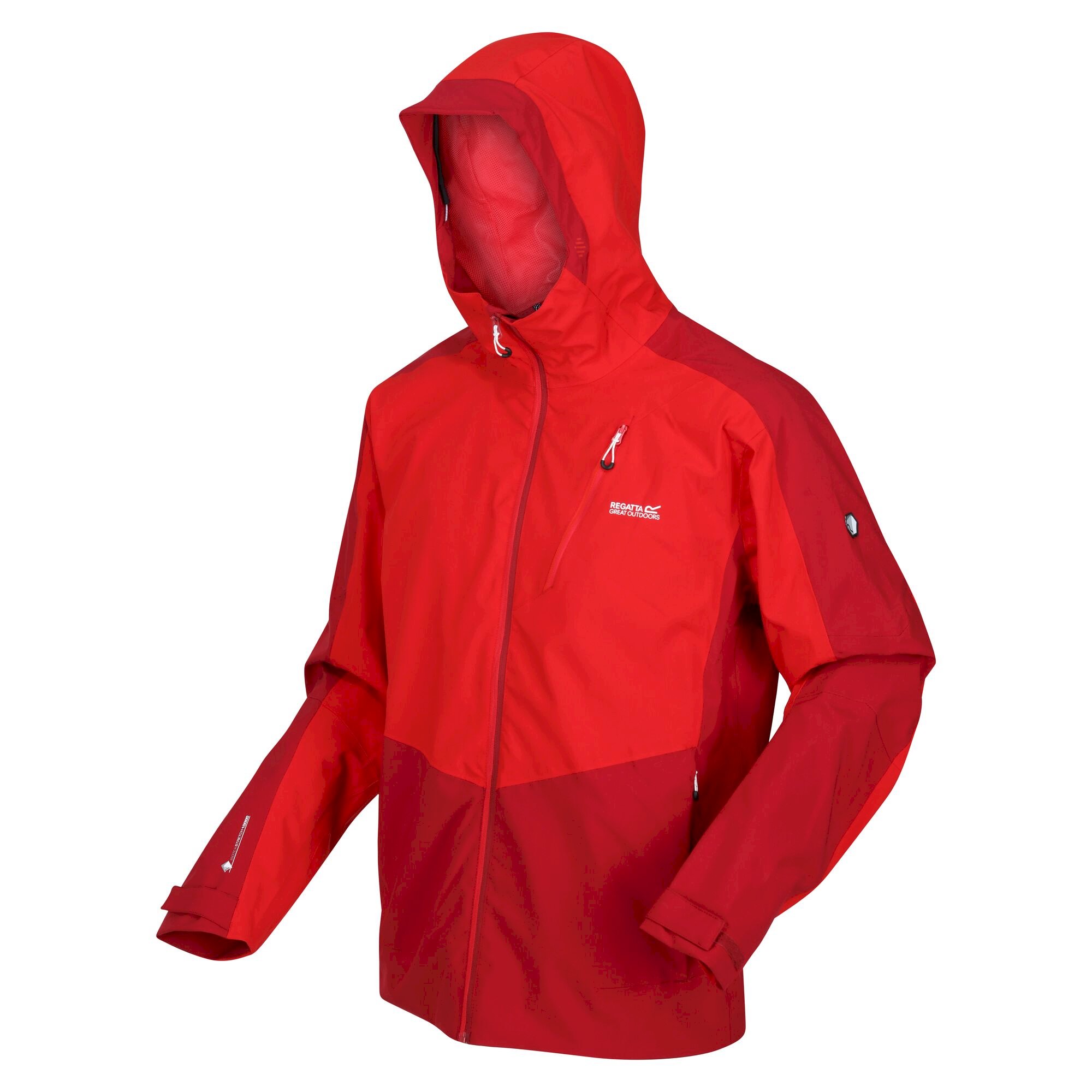 Men's Highton Stretch II Waterproof Jacket | Chinese Red Dark Red