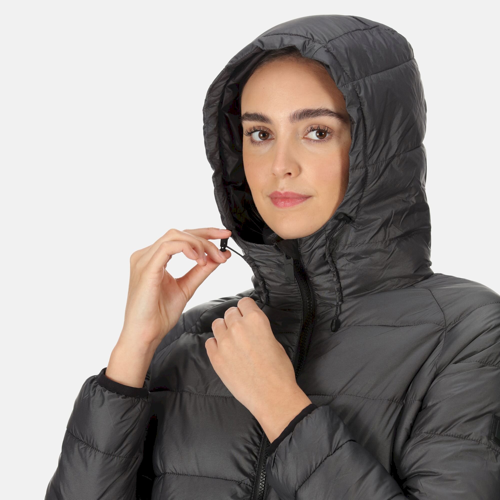 Women's Toploft II Hooded Puffer Jacket | Black