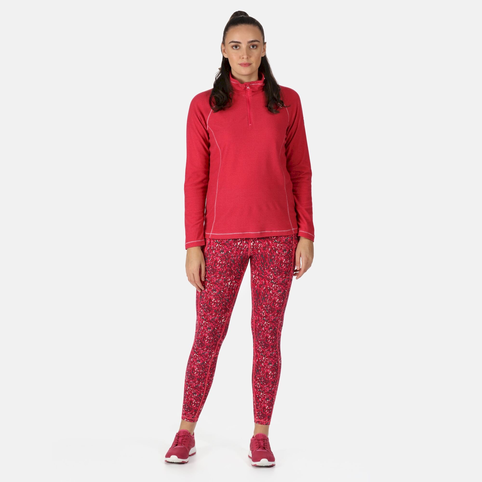 Women's Montes Lightweight Half-Zip Fleece | Pink Potion