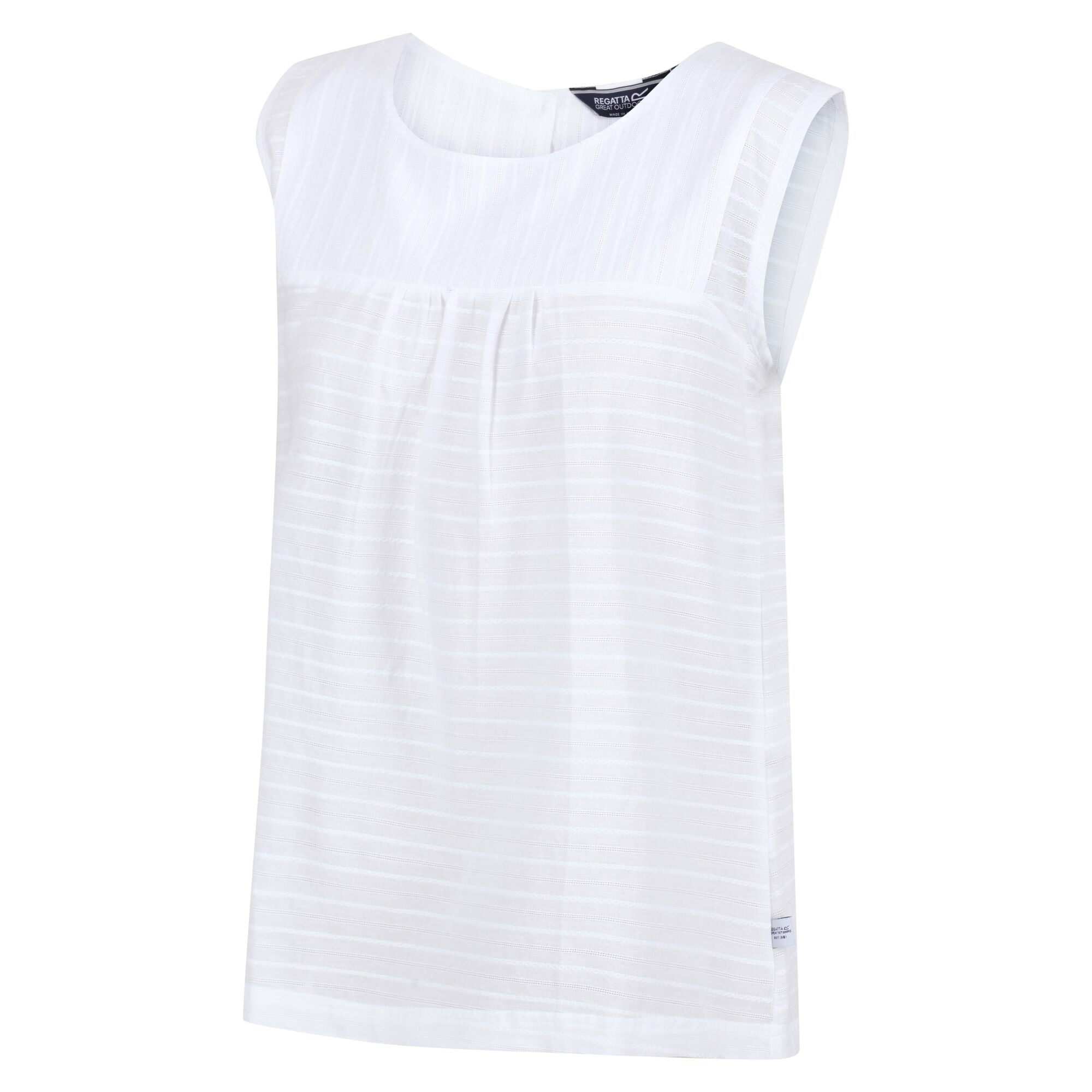 Women's Bridgidine Swing Top | White Linear