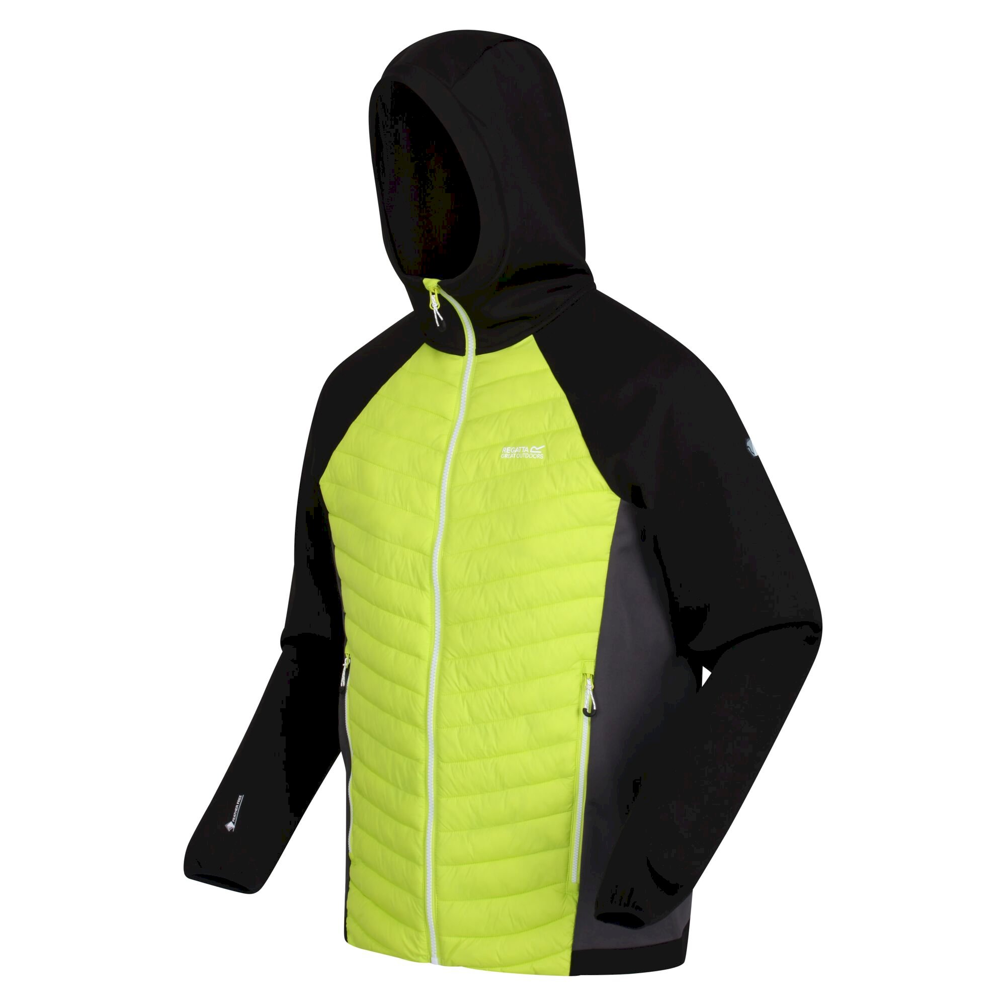 Men's Andreson VII Hybrid Lightweight Jacket | Bright Kiwi Black