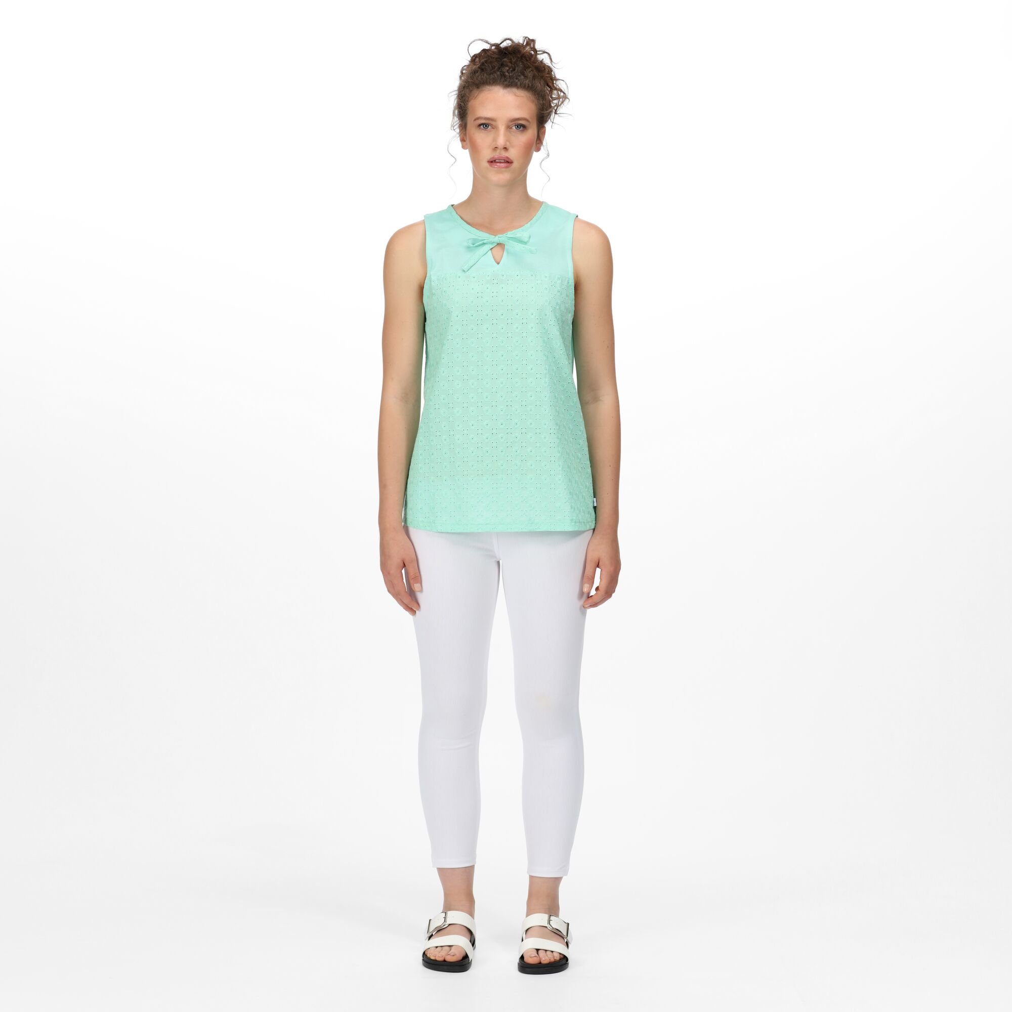 Women's Janessa V-Neck Top | Ocean Wave