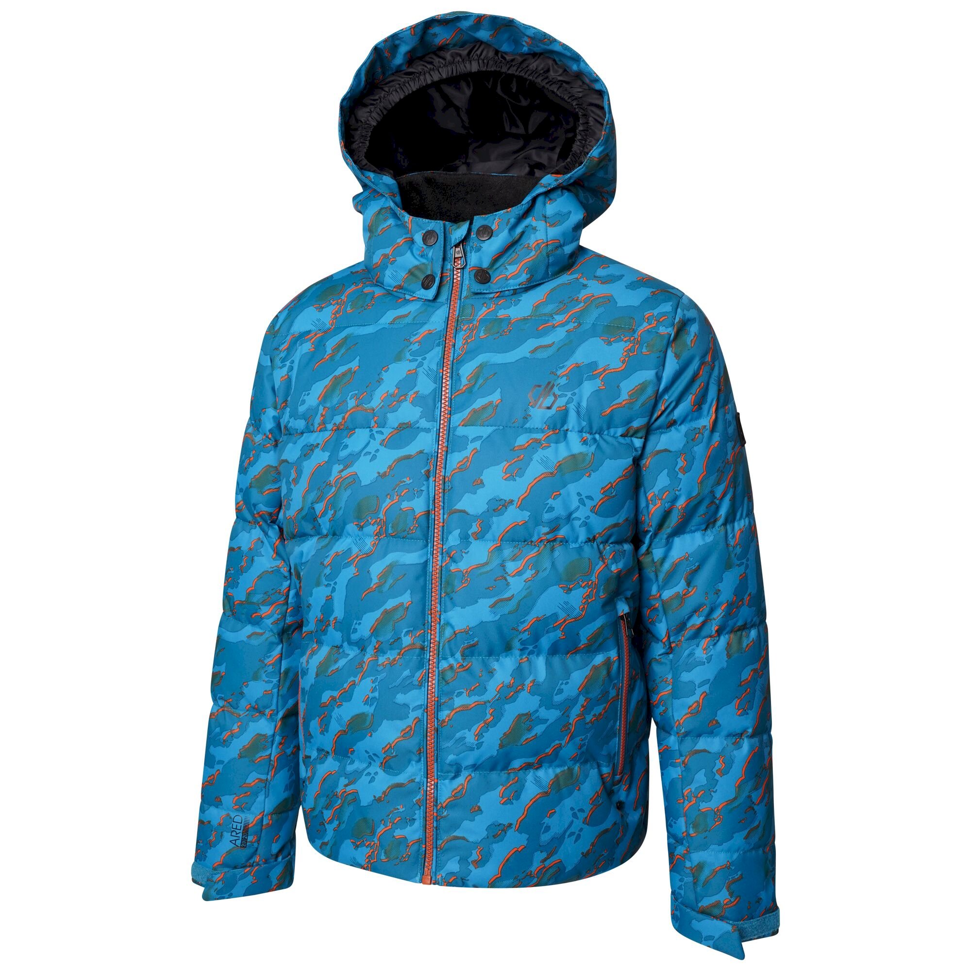 Dare 2b - Boys' About Ski Jacket | Blue Camo Print