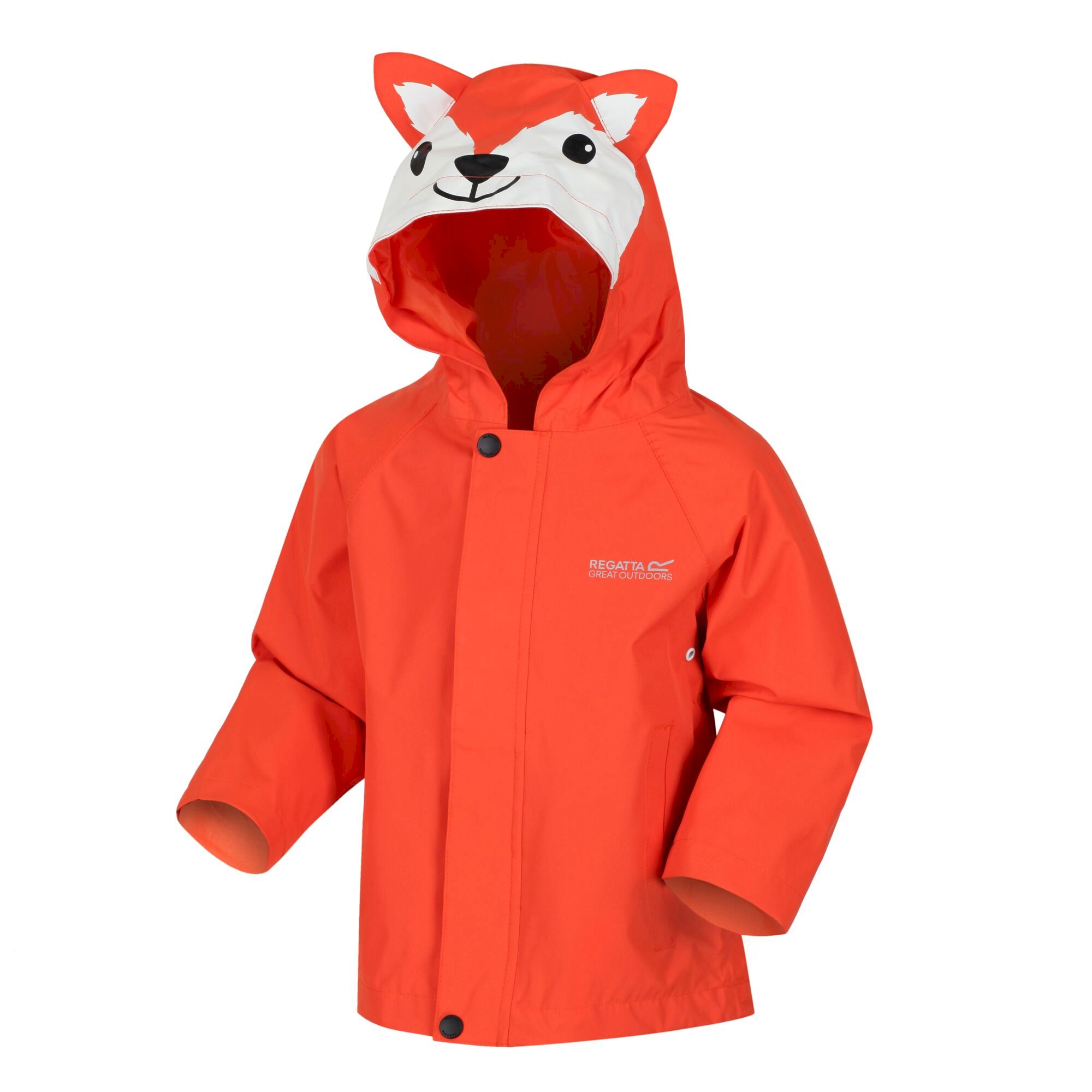 Kids' Animal Print Waterproof Jacket | Magma Fox