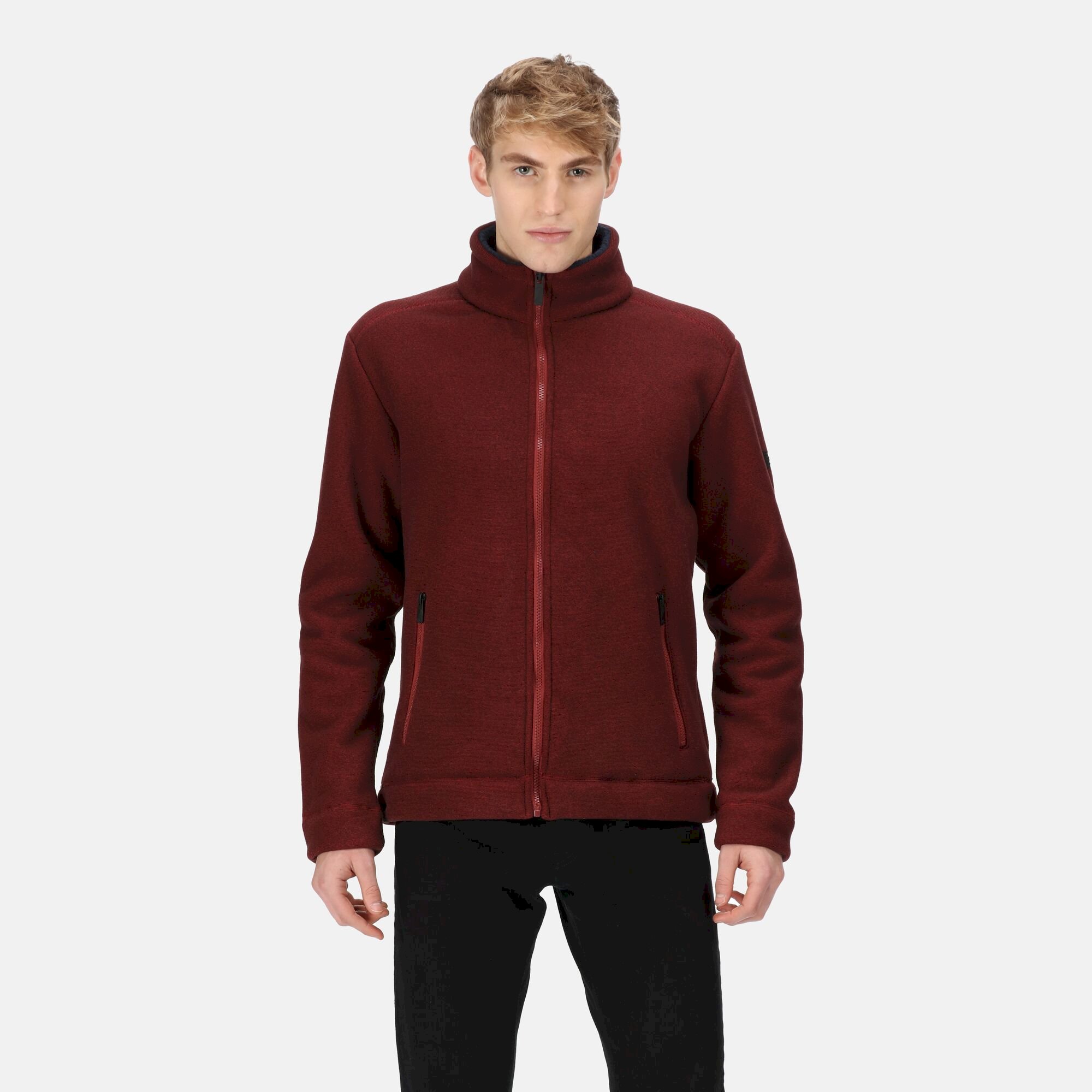 Men's Garrian II Full Zip Fleece | Syrah Red
