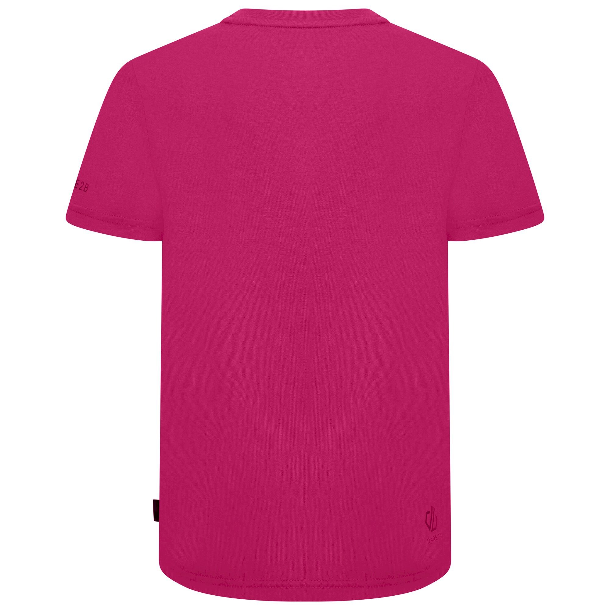 Dare 2b - Kids' Go Beyond Graphic Tee | Fuchsia Marl