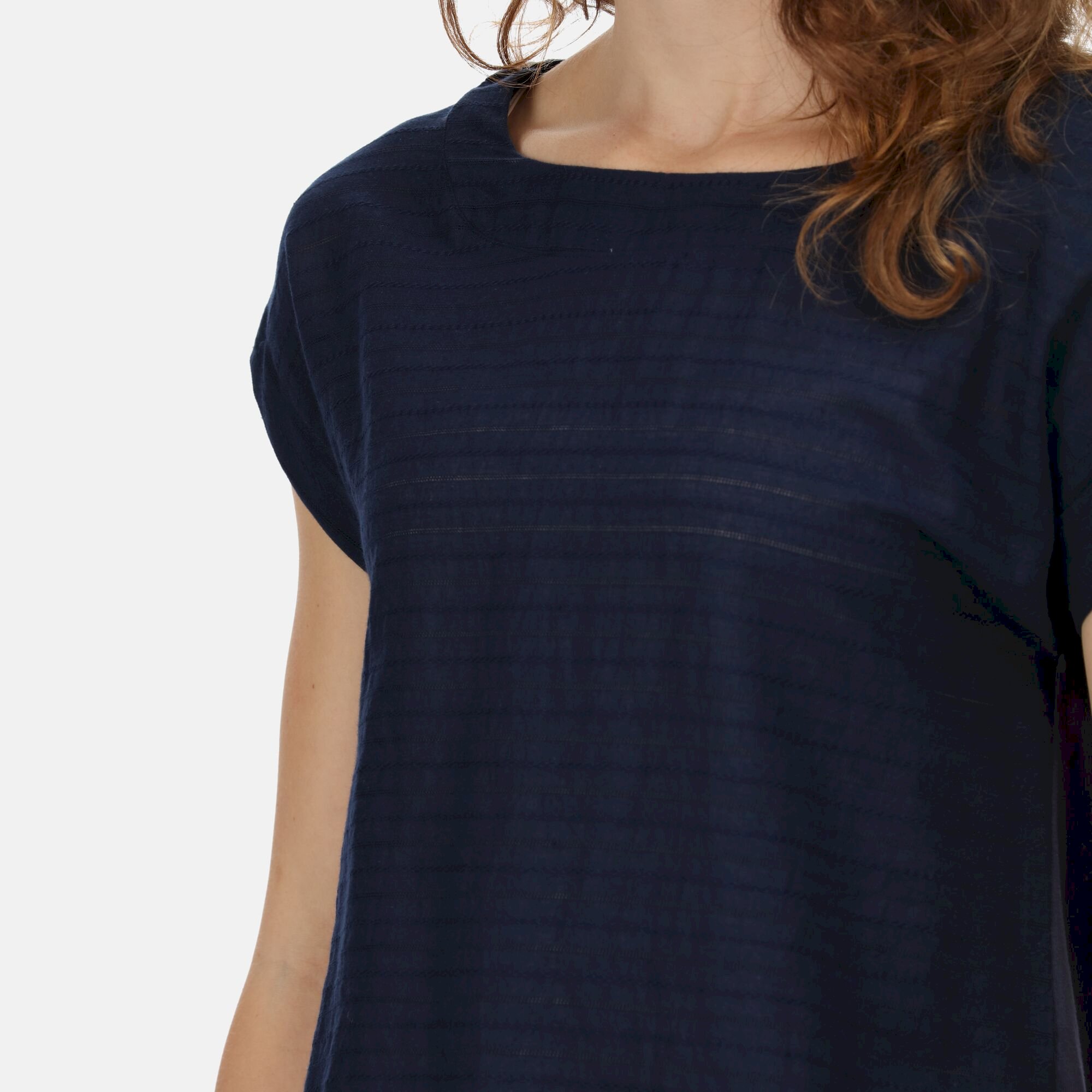 Women's Adine Stripe T-Shirt | Navy
