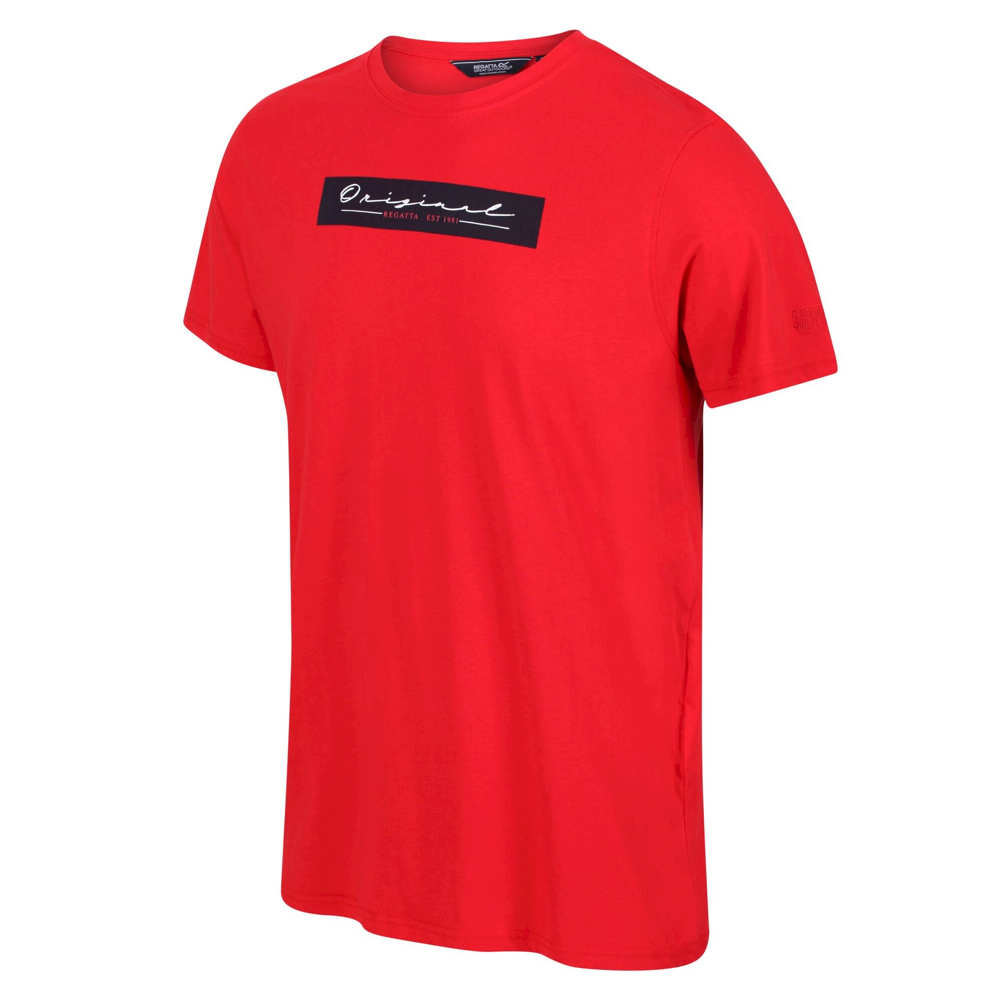 Men's Cline VI Cotton T-Shirt | True Red