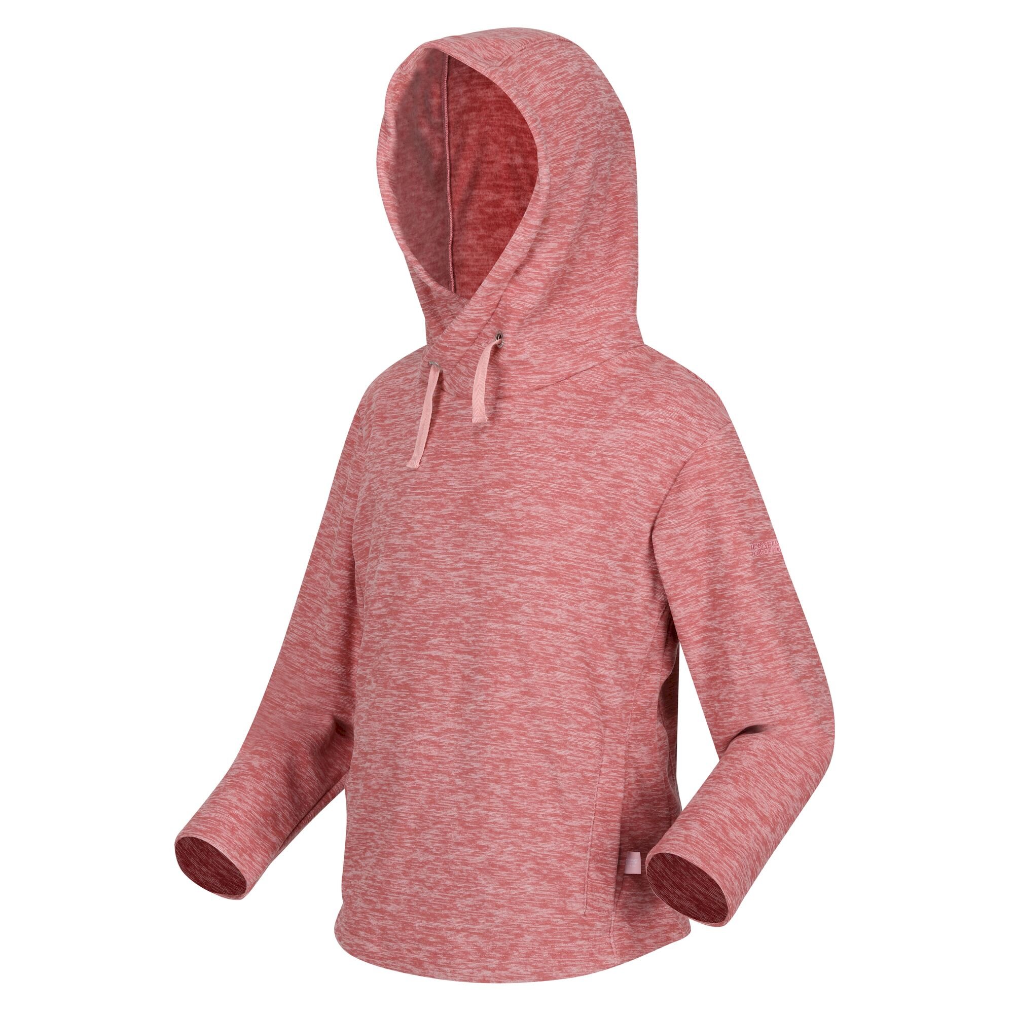 Kids' Kacie Hooded Fleece | Peony Pink Marl