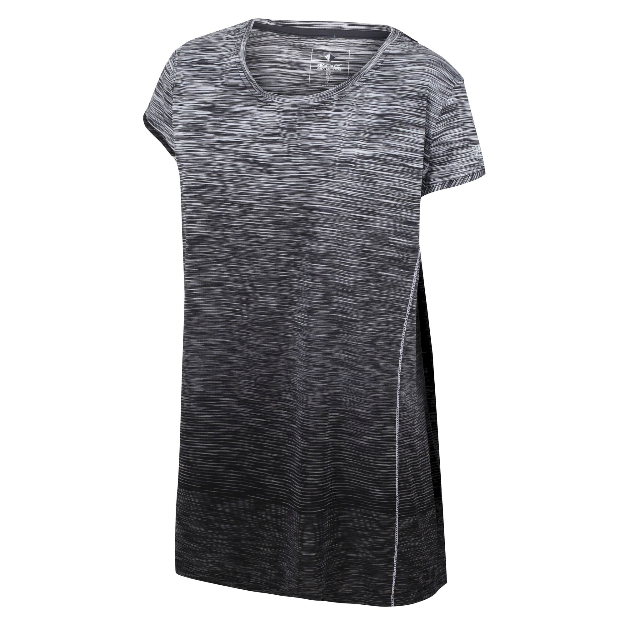Women's Hyperdimension II T-Shirt | Black Ombre