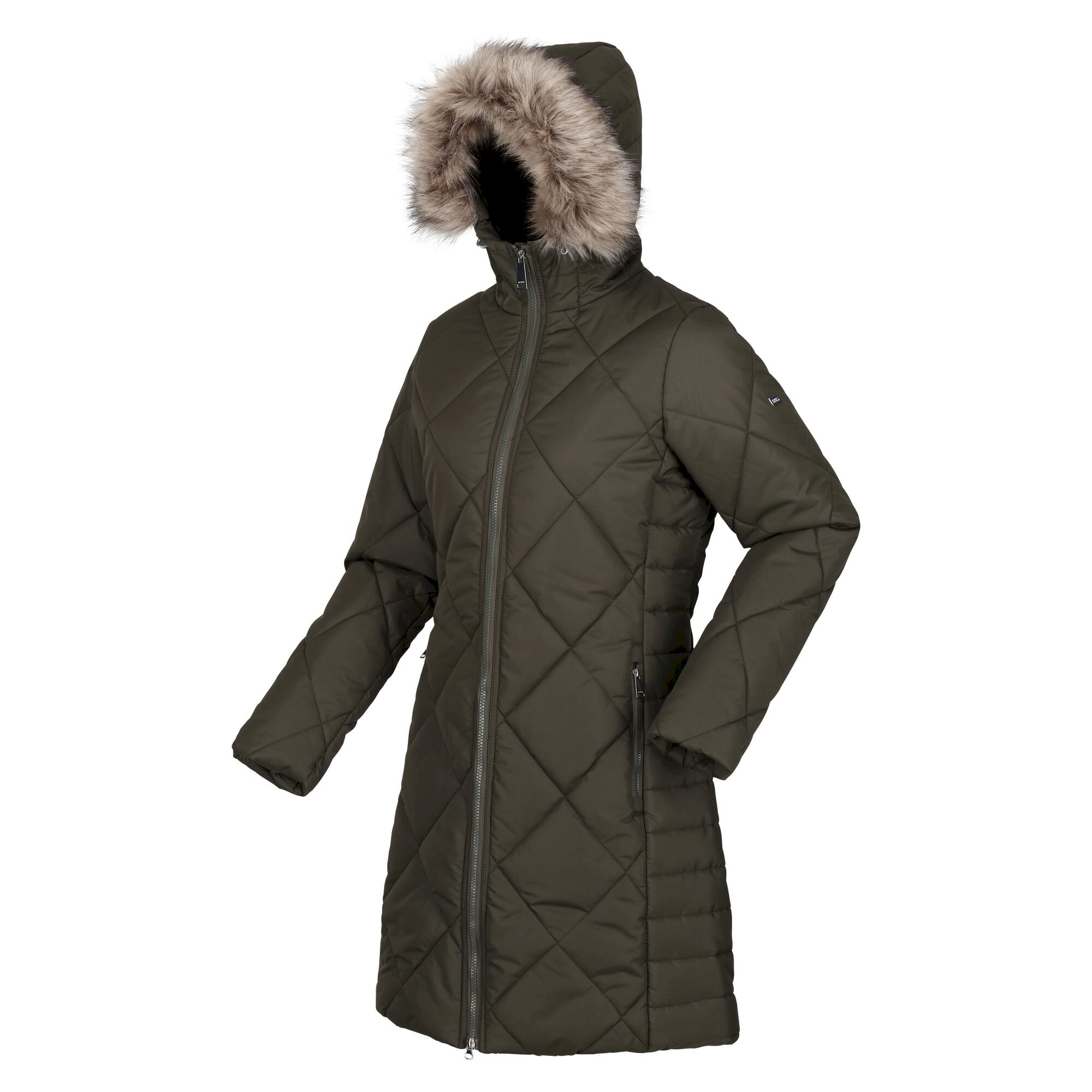 Women's Fritha II Insulated Parka Jacket | Dark Khaki