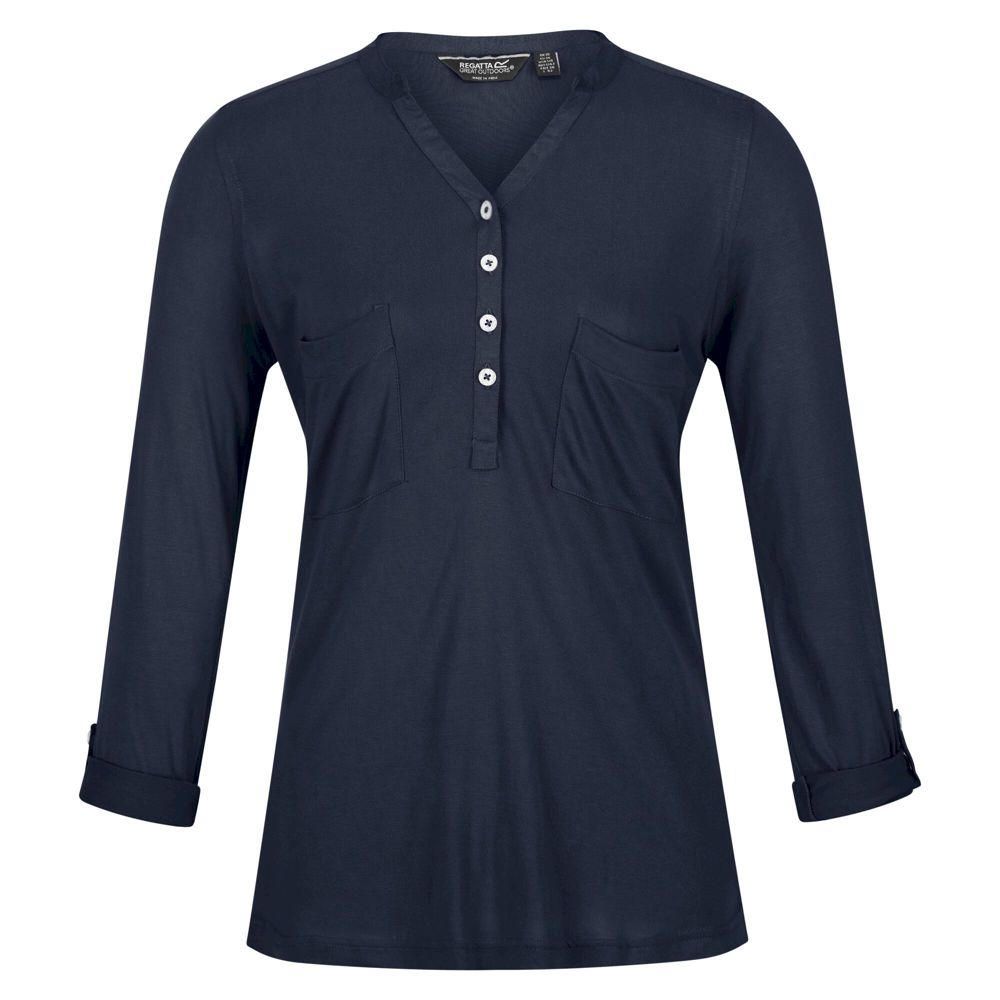 Women's Fflur II 3/4 Sleeve Shirt | Navy