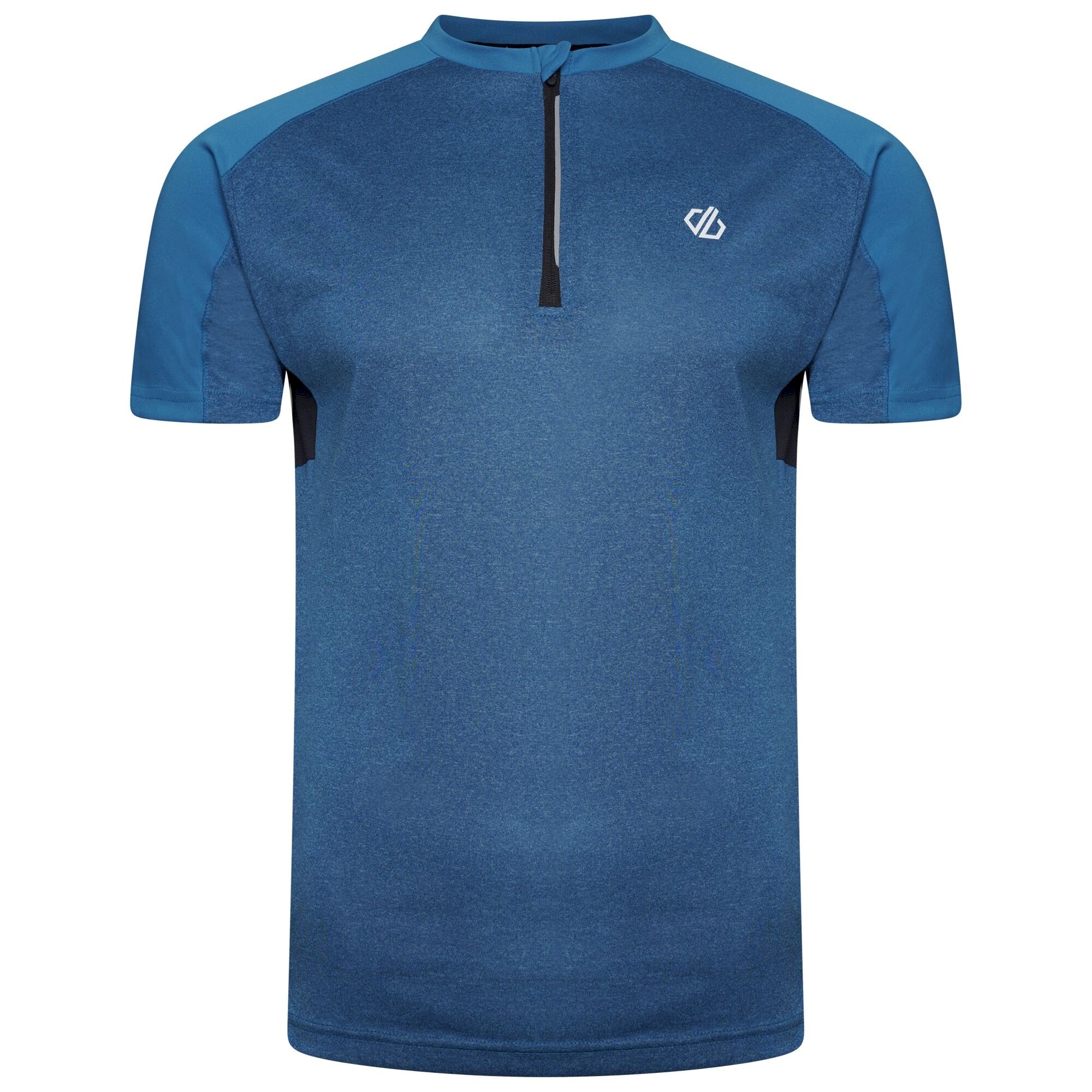 Dare 2b - Men's Aces II Half Zip lightweight Jersey | Petrol Blue Methyl Blue