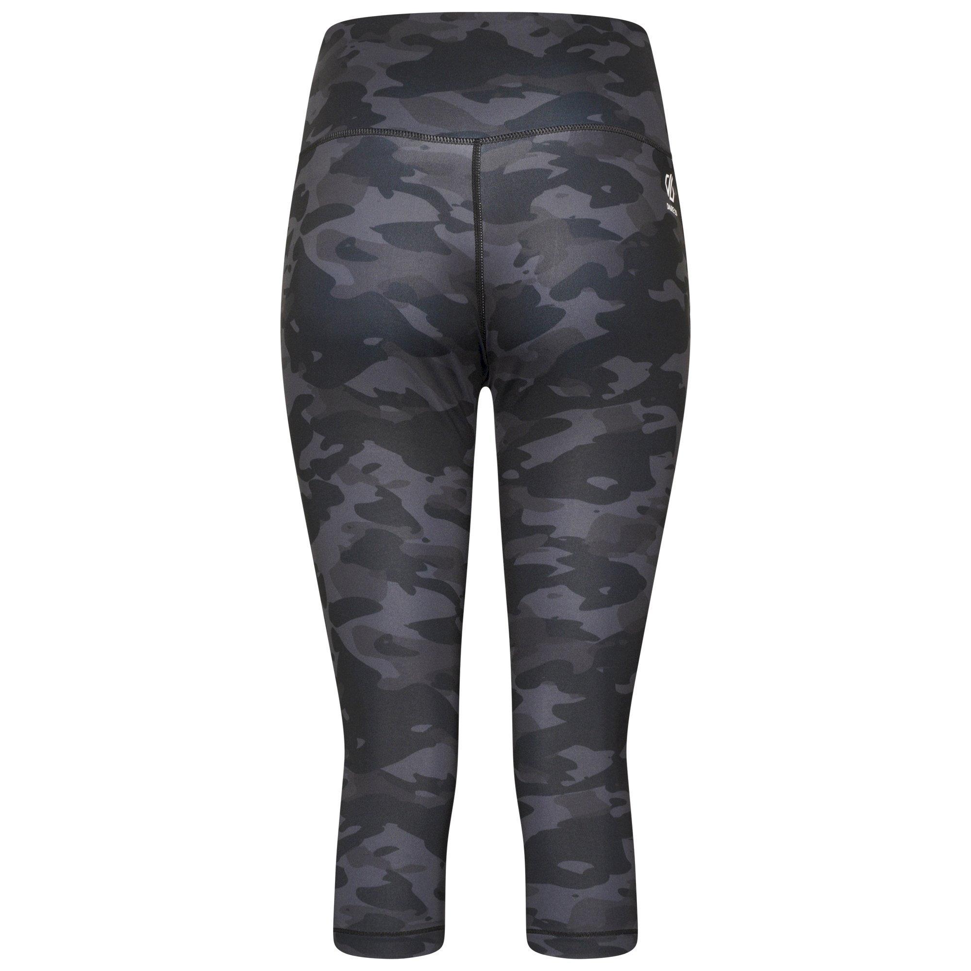 Dare 2b - Women's Influential 3/4 Recycled Leggings | Black Camo Print