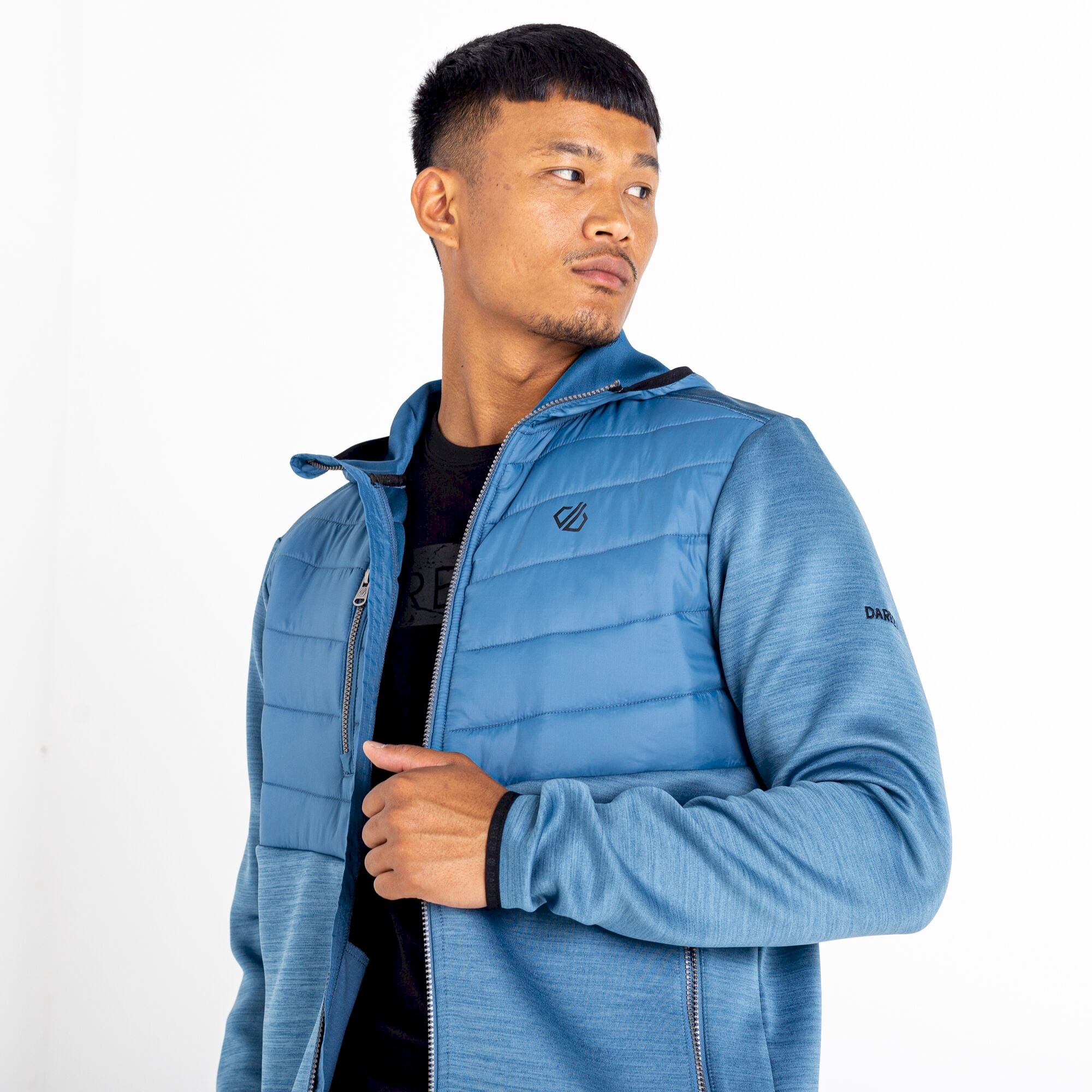 Dare 2b - Narrative II Full Zip Sweater | Stellar Blue