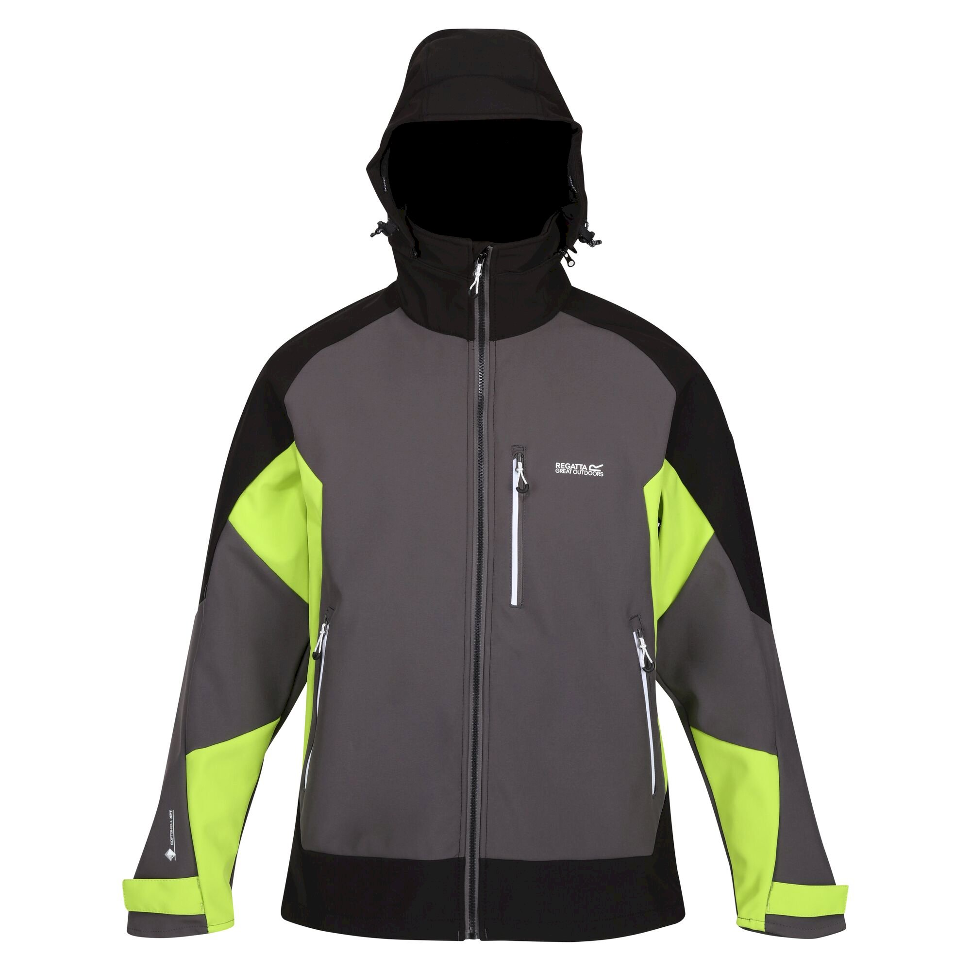 Men's Hewitts VII Softshell Jacket | Dark Grey Black