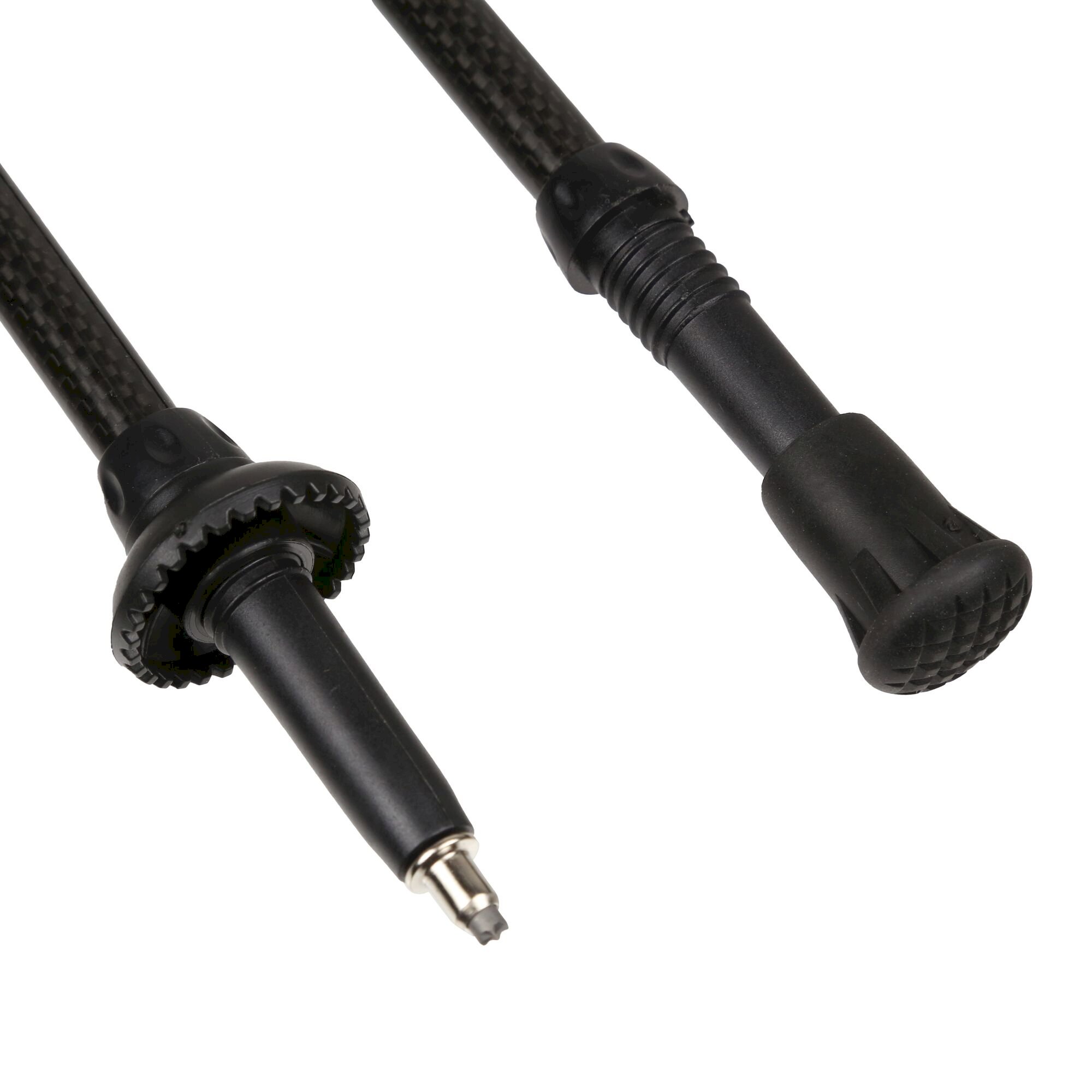 Carbon Walking Pole Pair | Black