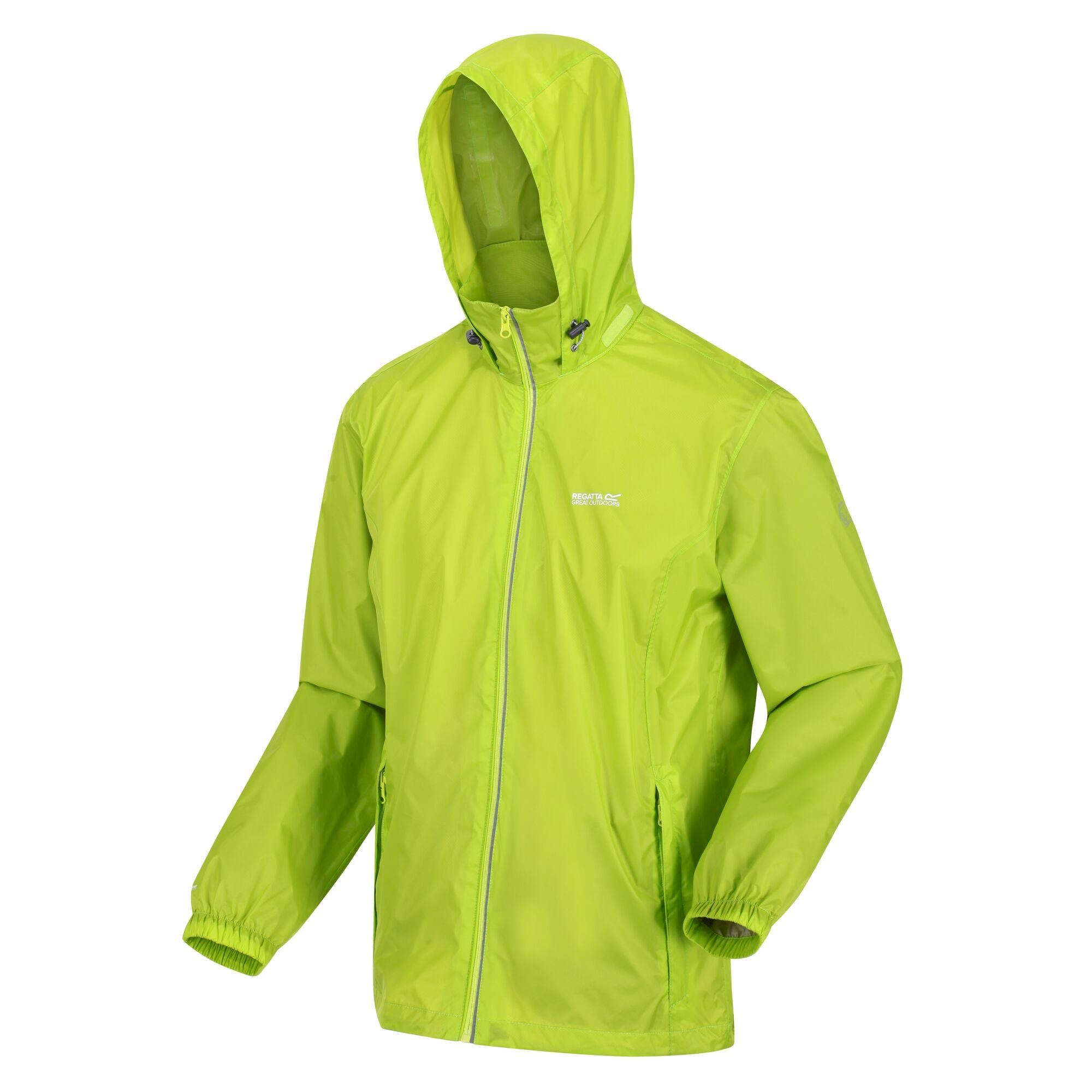 Men's Lyle IV Waterproof Packaway Jacket | Bright Kiwi