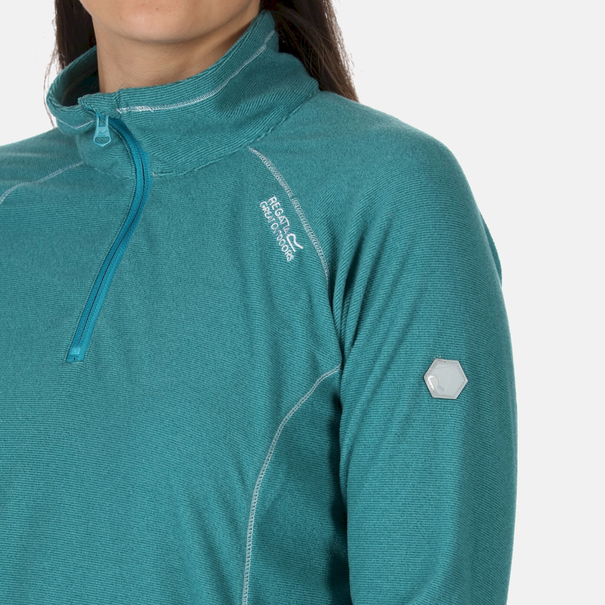 Women's Montes Lightweight Half-Zip Fleece | Pagoda Blue