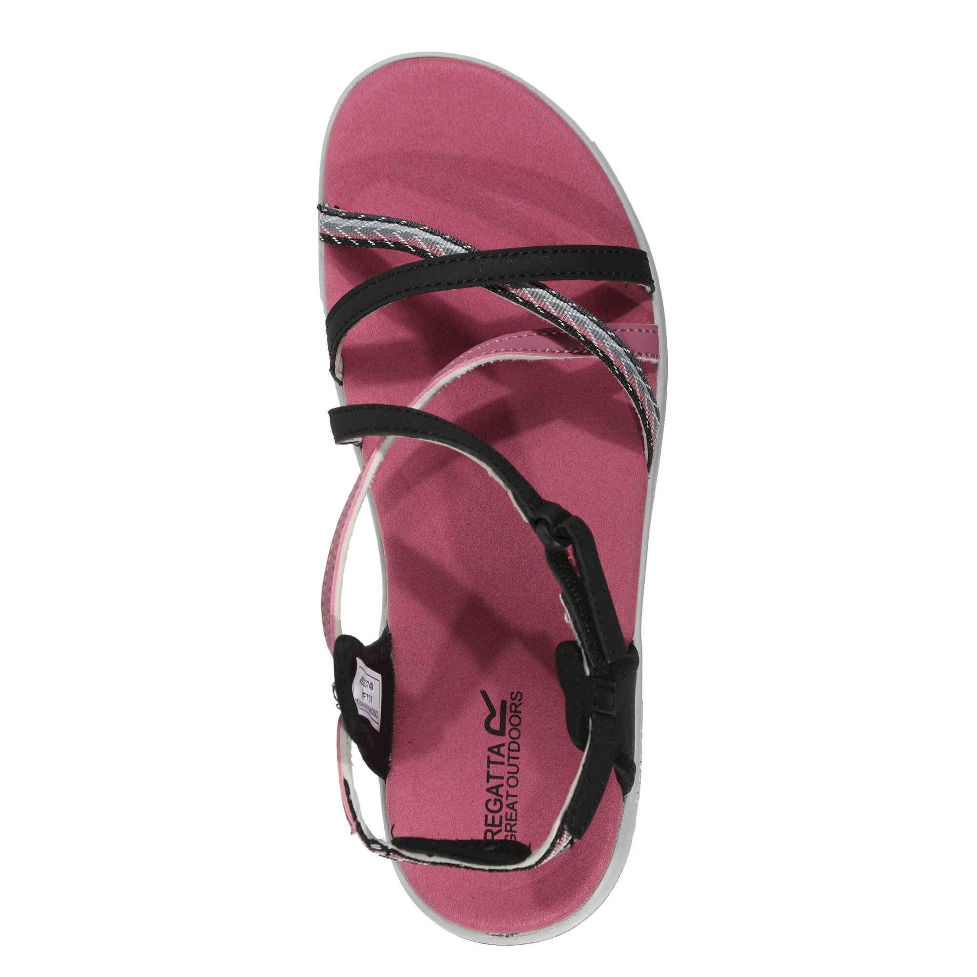 Women's Santa Roma Sandals | Black Heather Rose