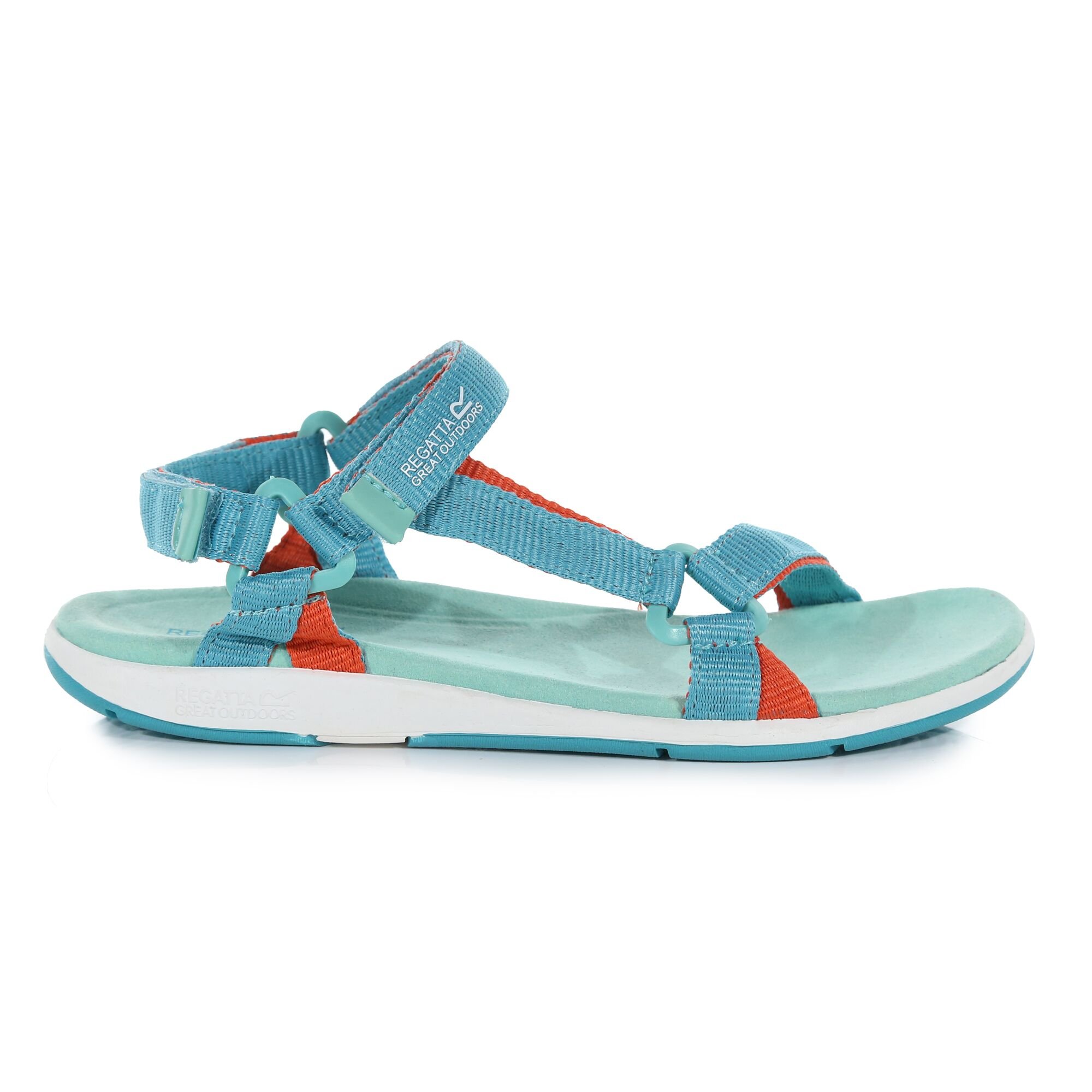 Women's Santa Sol Sandals | Turquoise Crayon