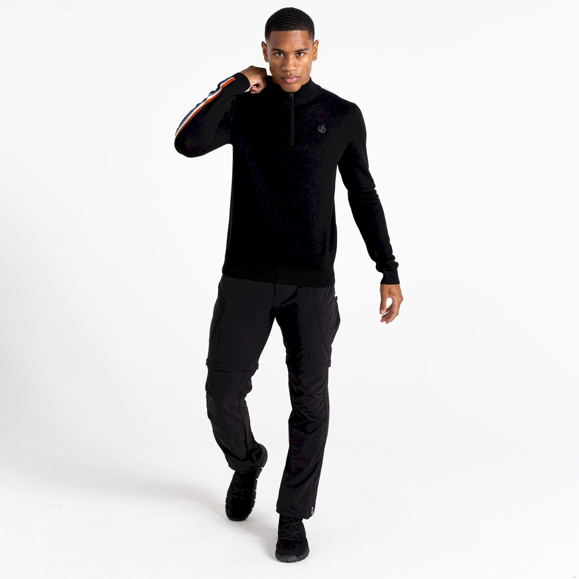 Dare 2b - Men's Dutiful II Half Zip Sweater | Black