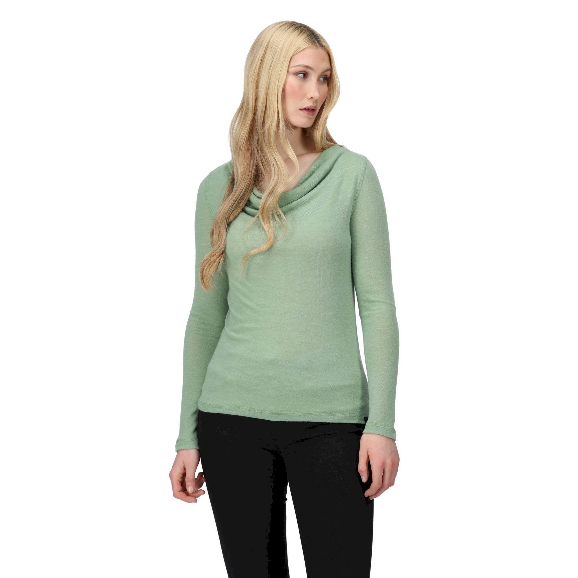 Women's Frayda Cowl Neck Top | Basil