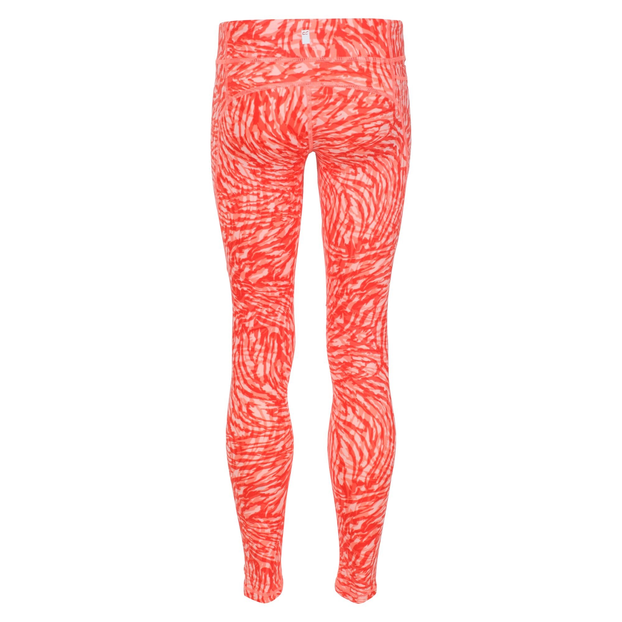 Kids' Atkin II Leggings | Neon Peach Animal