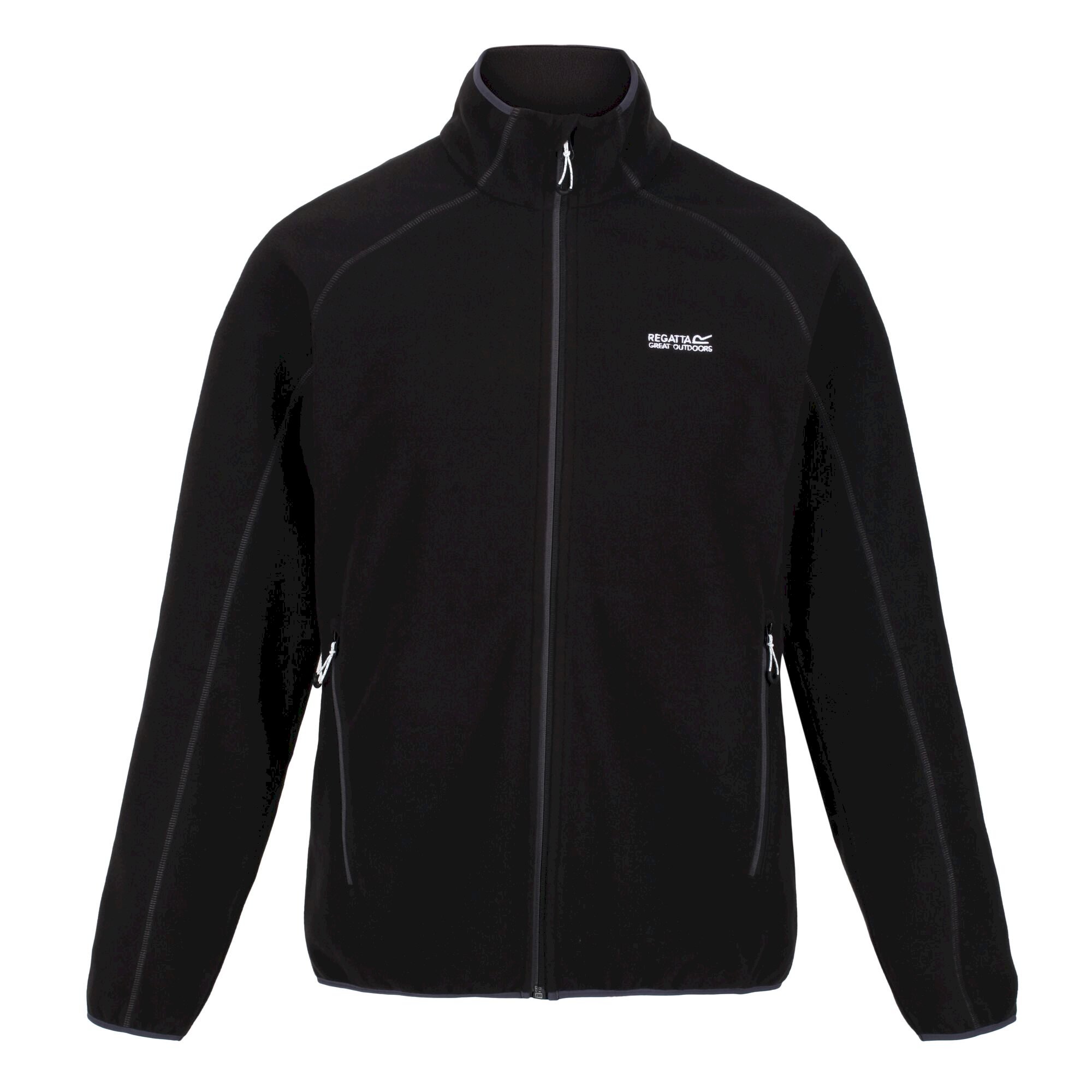 Men's Hadfield Full Zip Fleece | Black