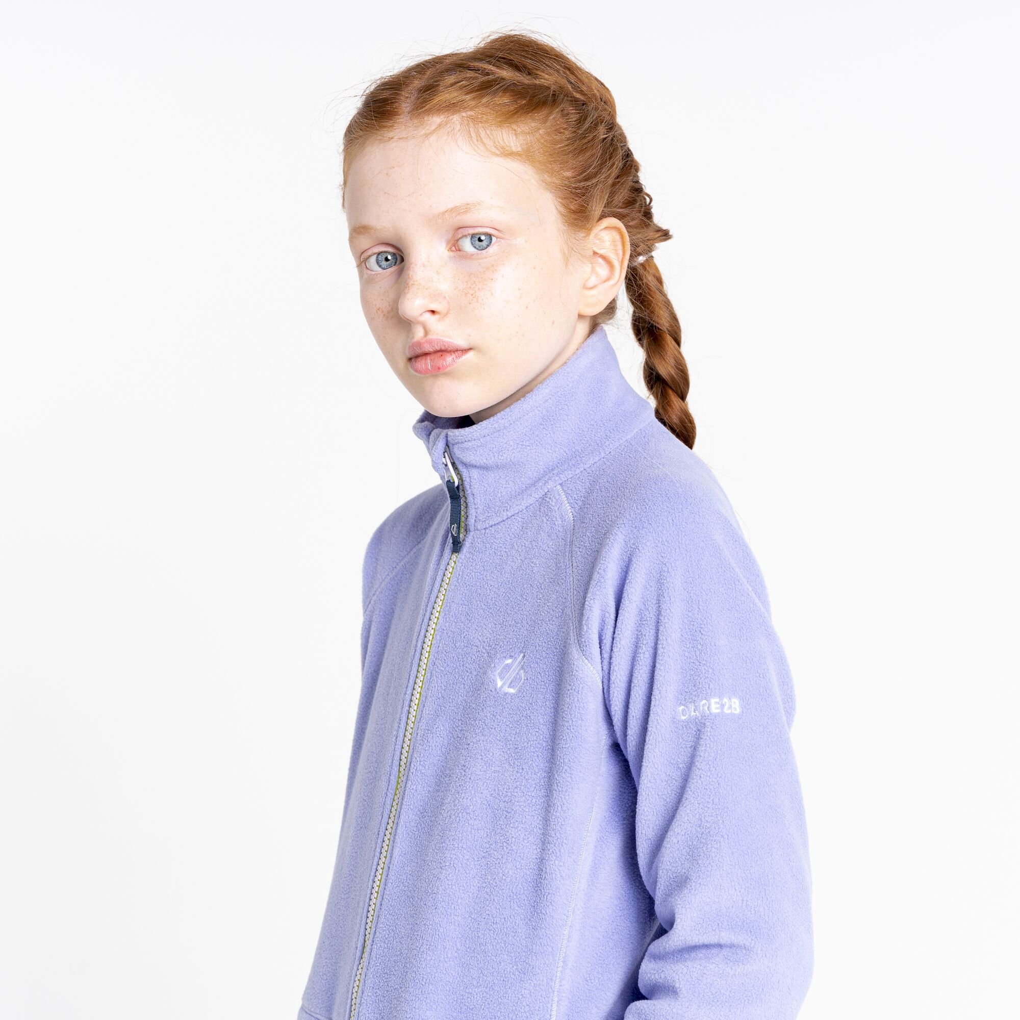 Dare 2b - Kids' Witty Zip Through Fleece | Wild Violet