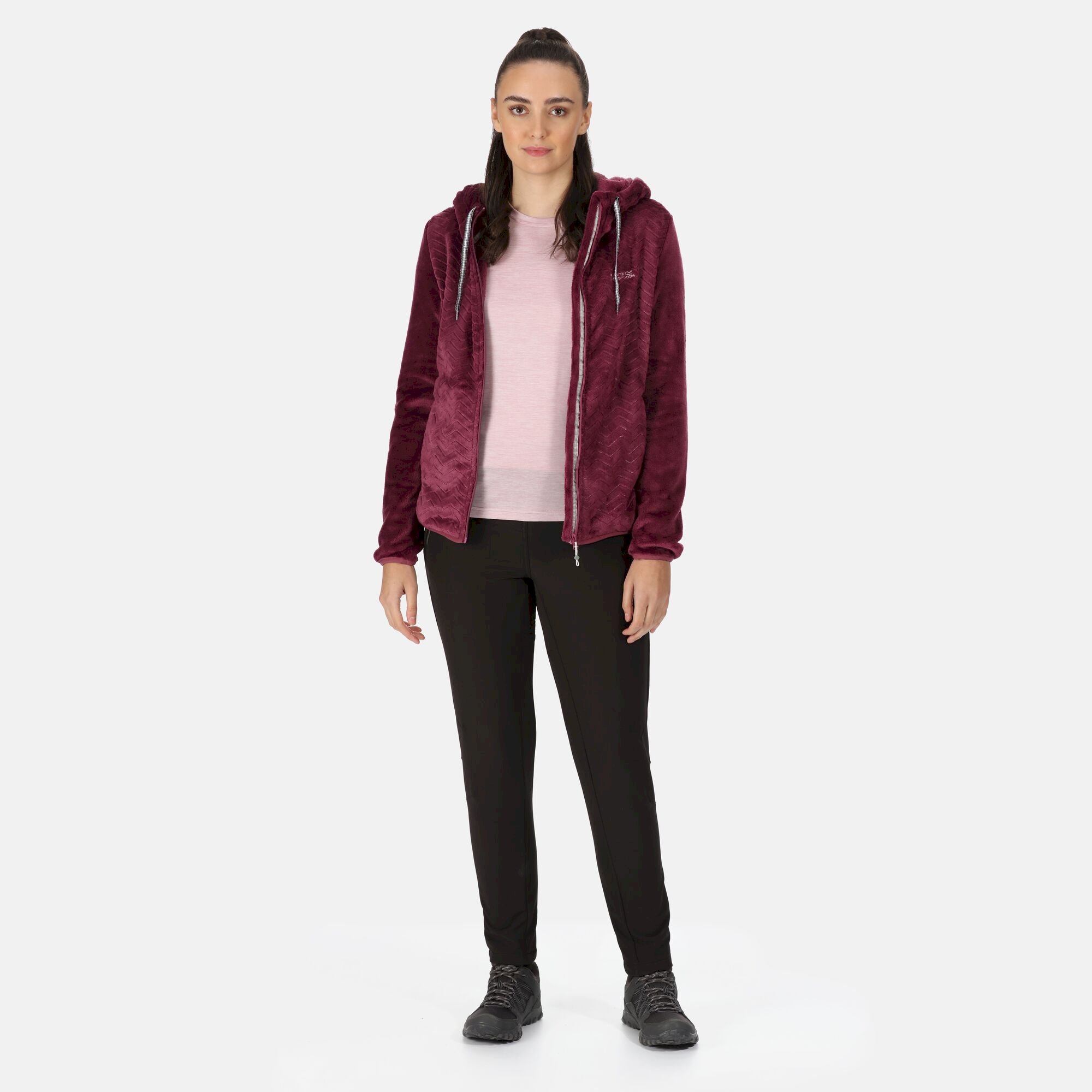 Women's Julissa II Fluffy Full Zip | Amaranth Haze