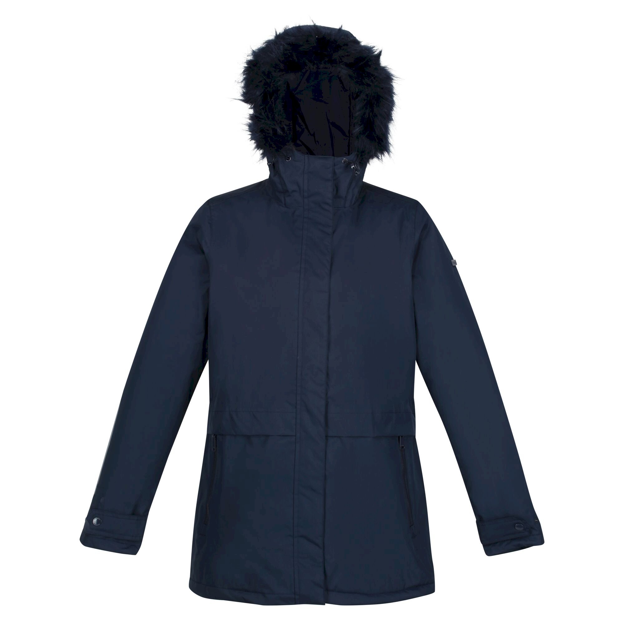 Women's Myla II Fur Trim Parka Jacket | Navy