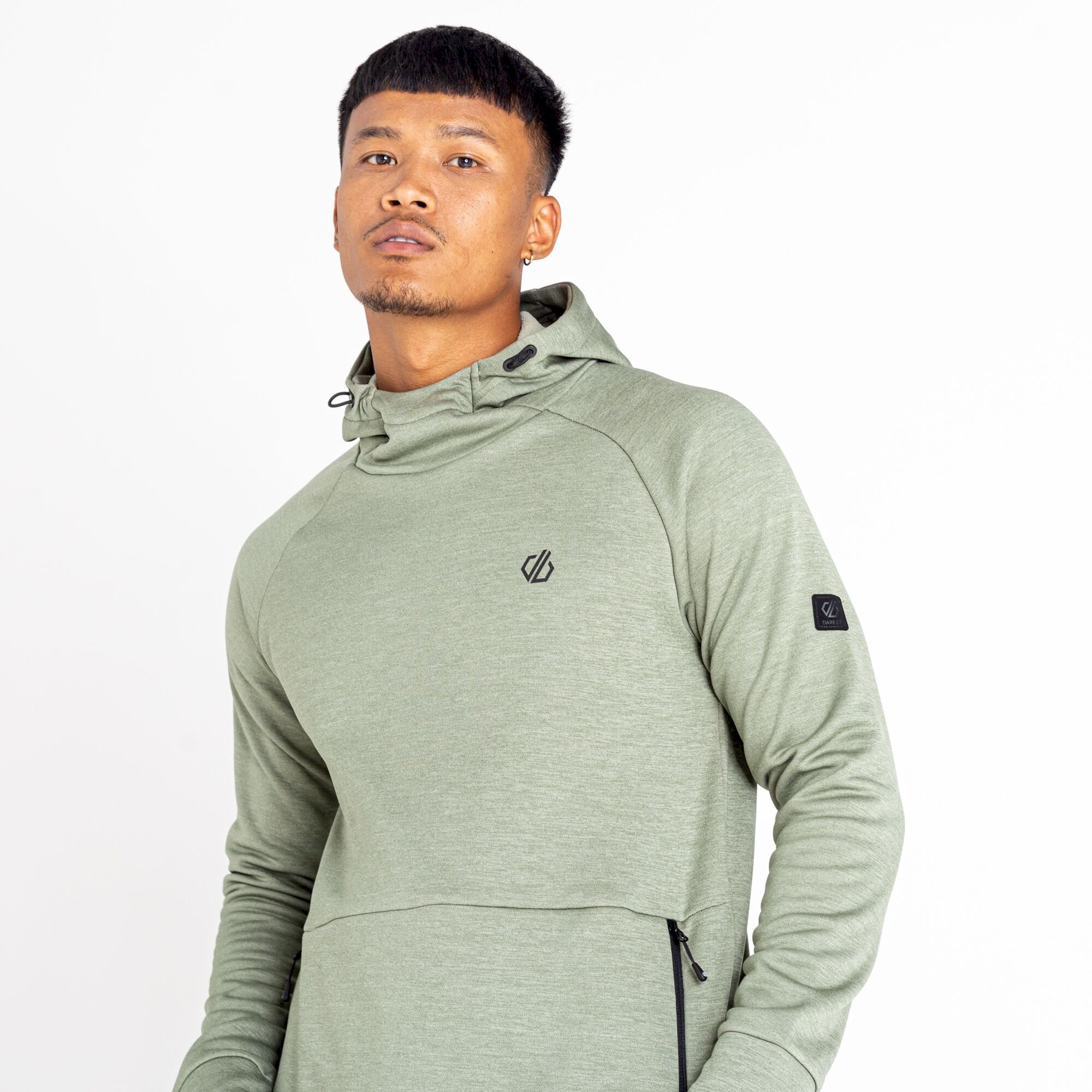 Dare 2b - Men's Out Calling Overhead Fleece | Agave Green Marl