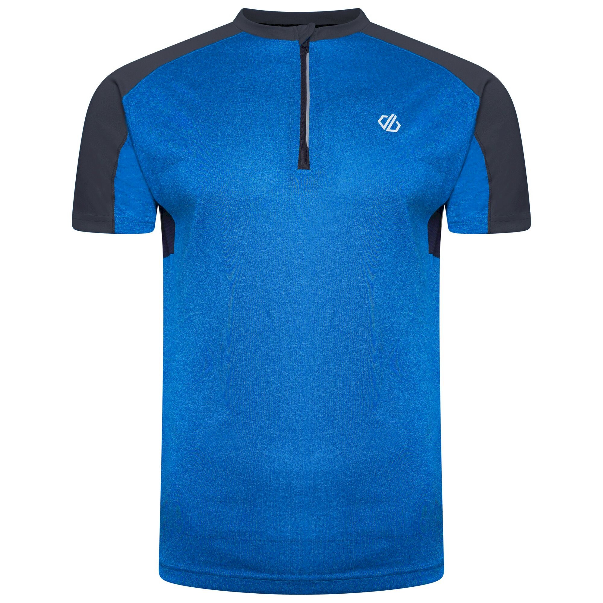 Dare 2b - Men's Aces II Half Zip lightweight Jersey | Athletic Blue Ebony Grey