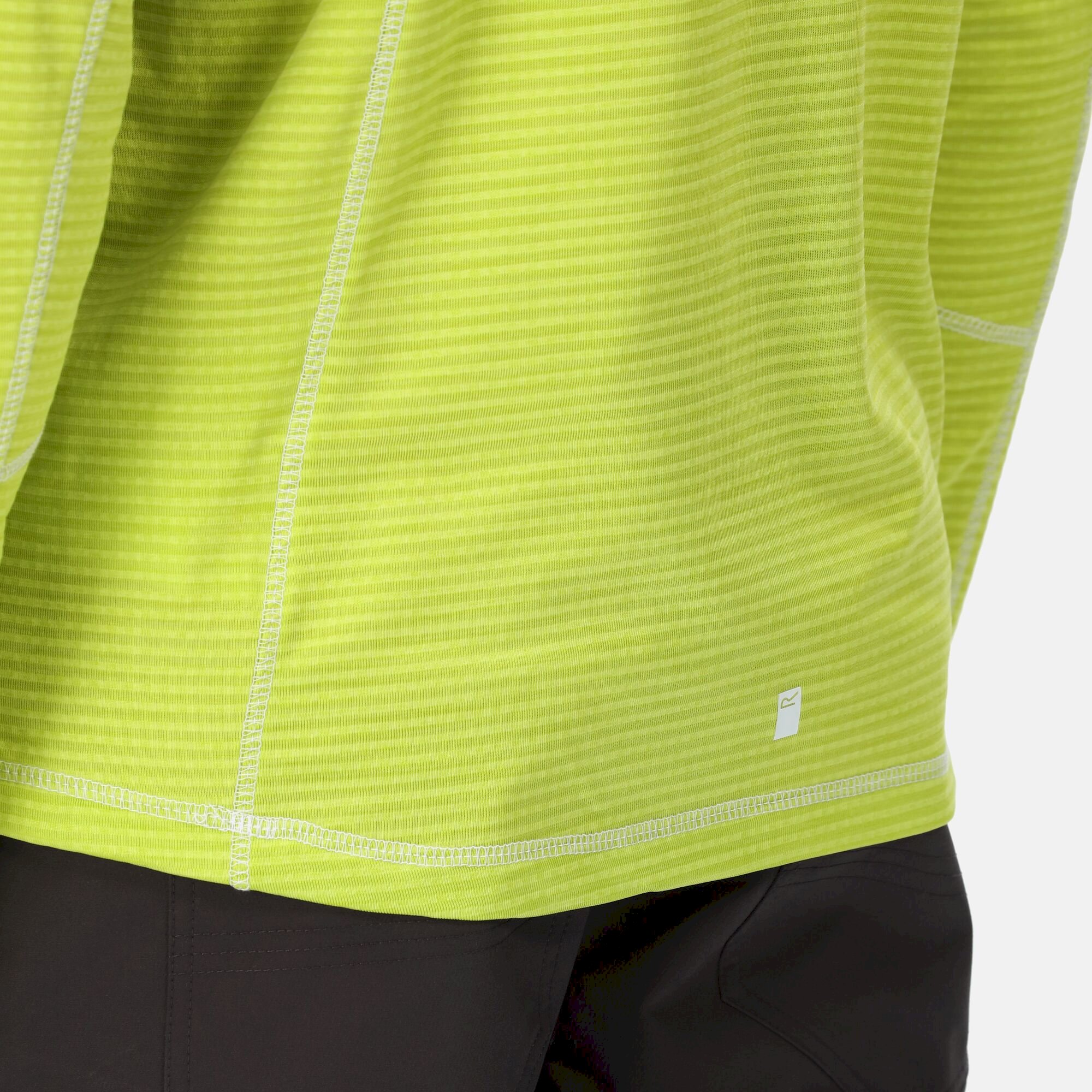 Men's Yonder Half Zip Top | Bright Kiwi