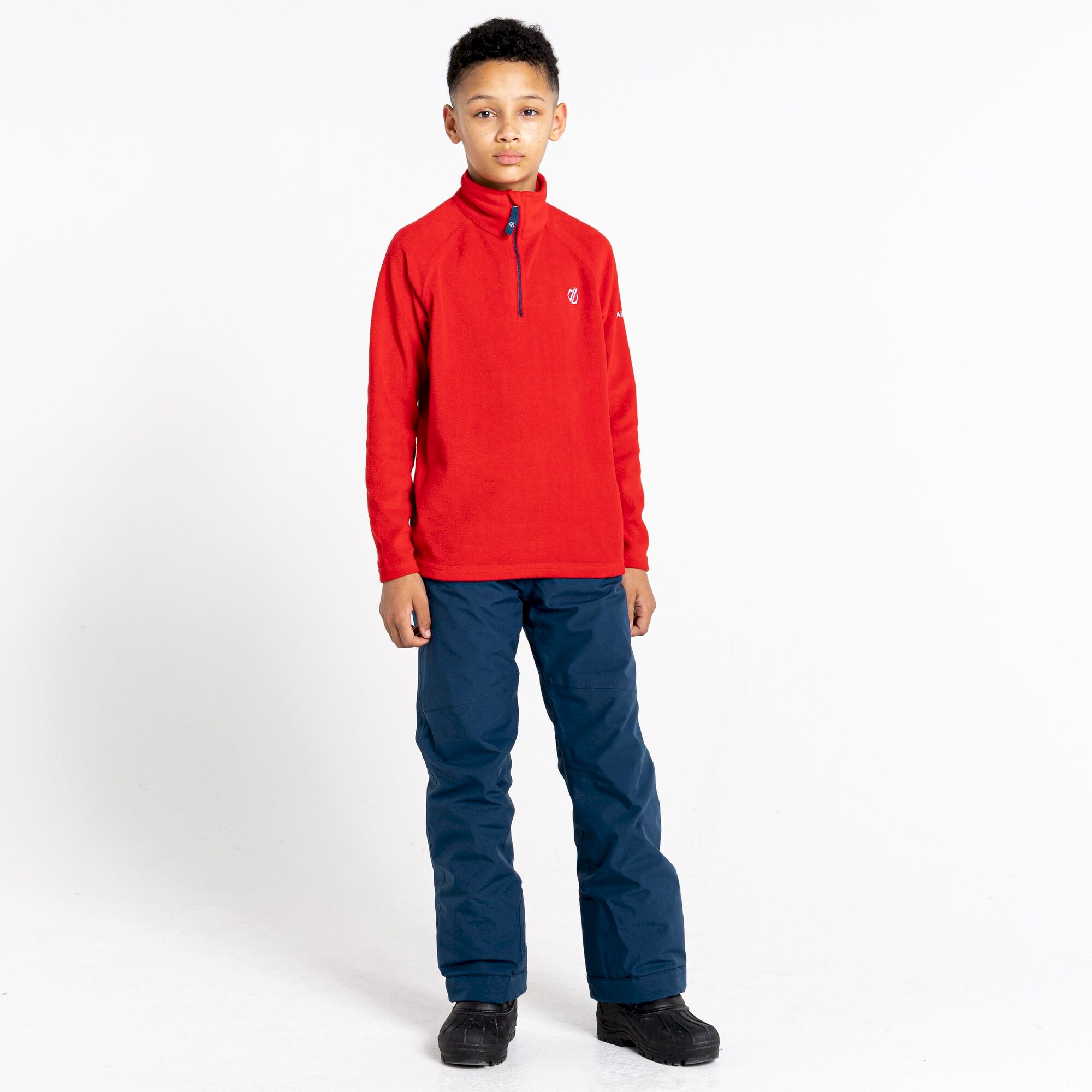 Dare 2b - Kids' Freehand Half Zip Lightweight Fleece | Danger Red