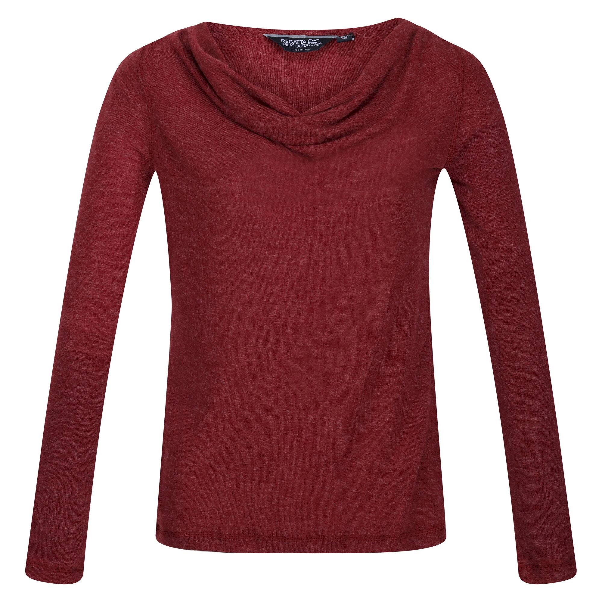 Women's Frayda Cowl Neck Top | Cabernet