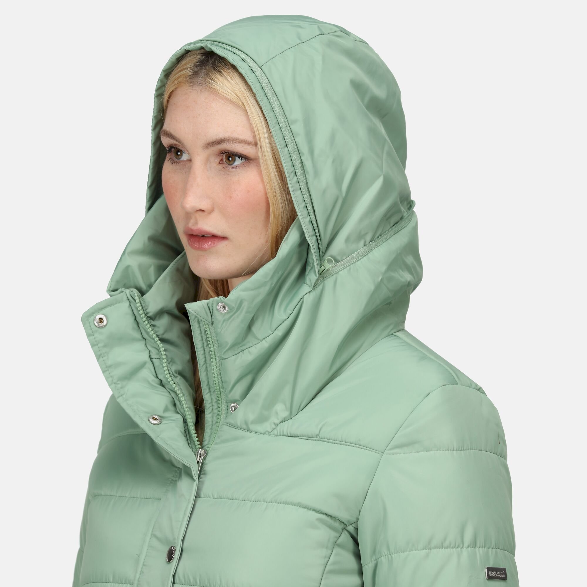 Women's Pamelina Hooded Parka Jacket | Basil