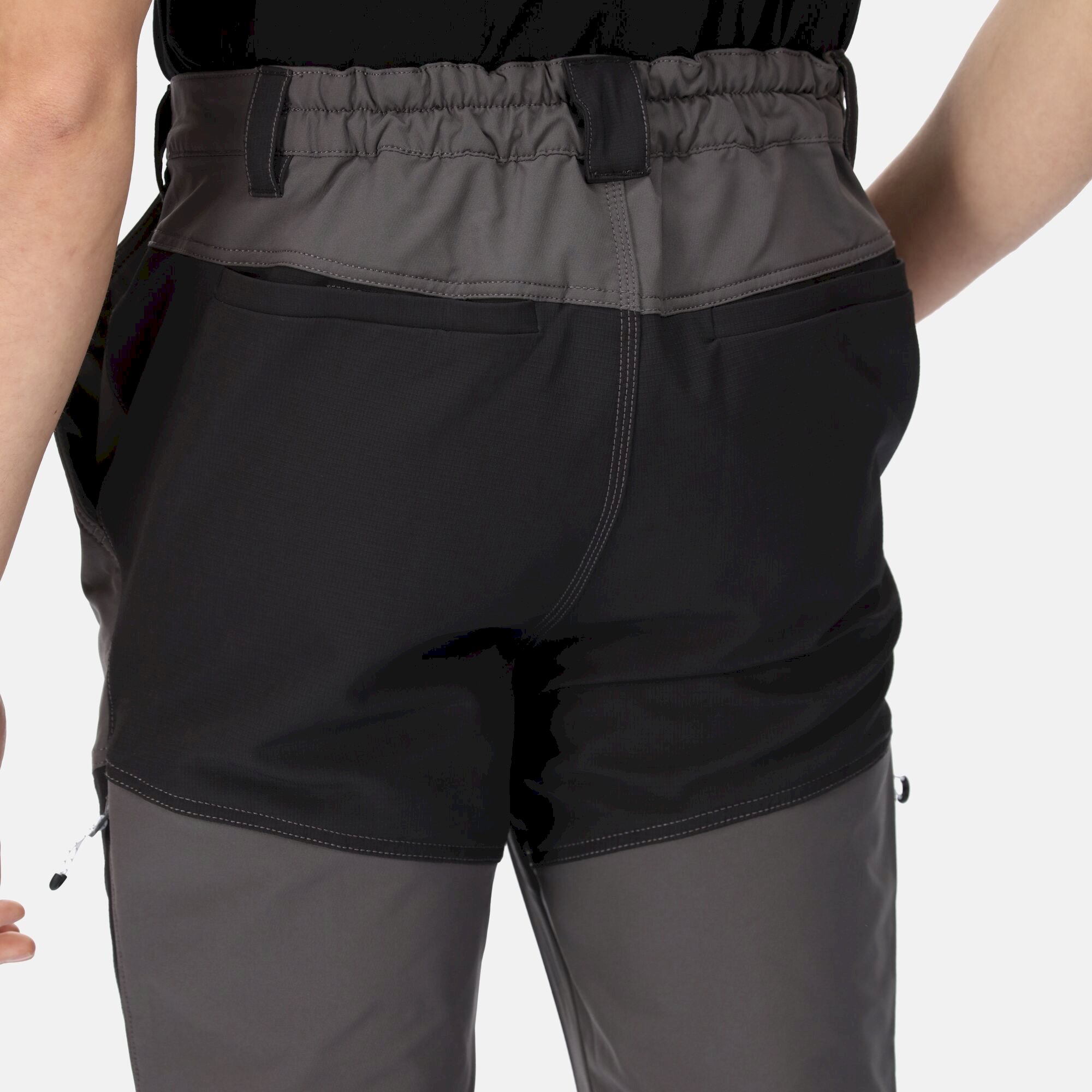 Men's Questra IV Stretch Trousers | Dark Grey/Black