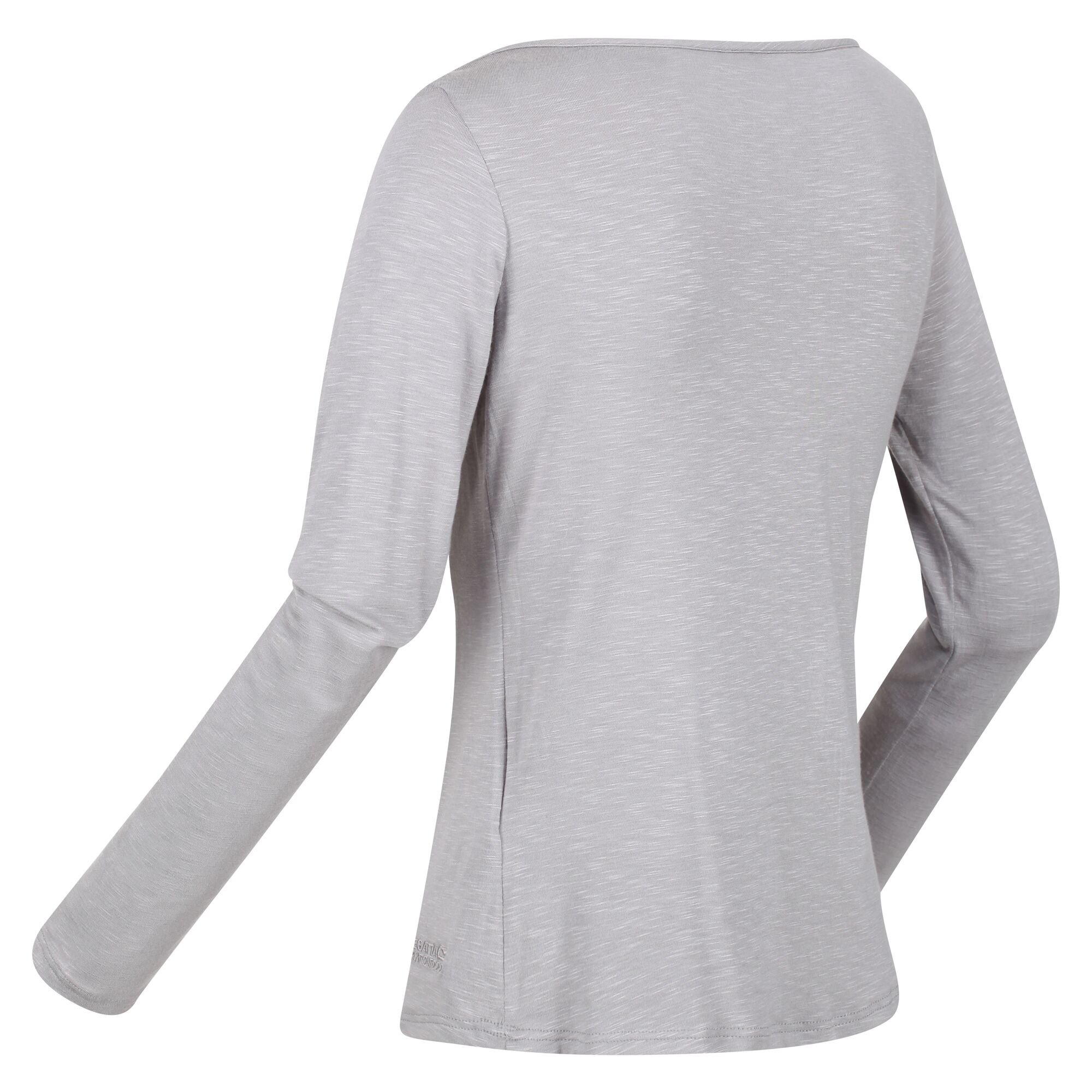 Women's Lakeisha Boat Neck Long Sleeve Top | Mineral Grey