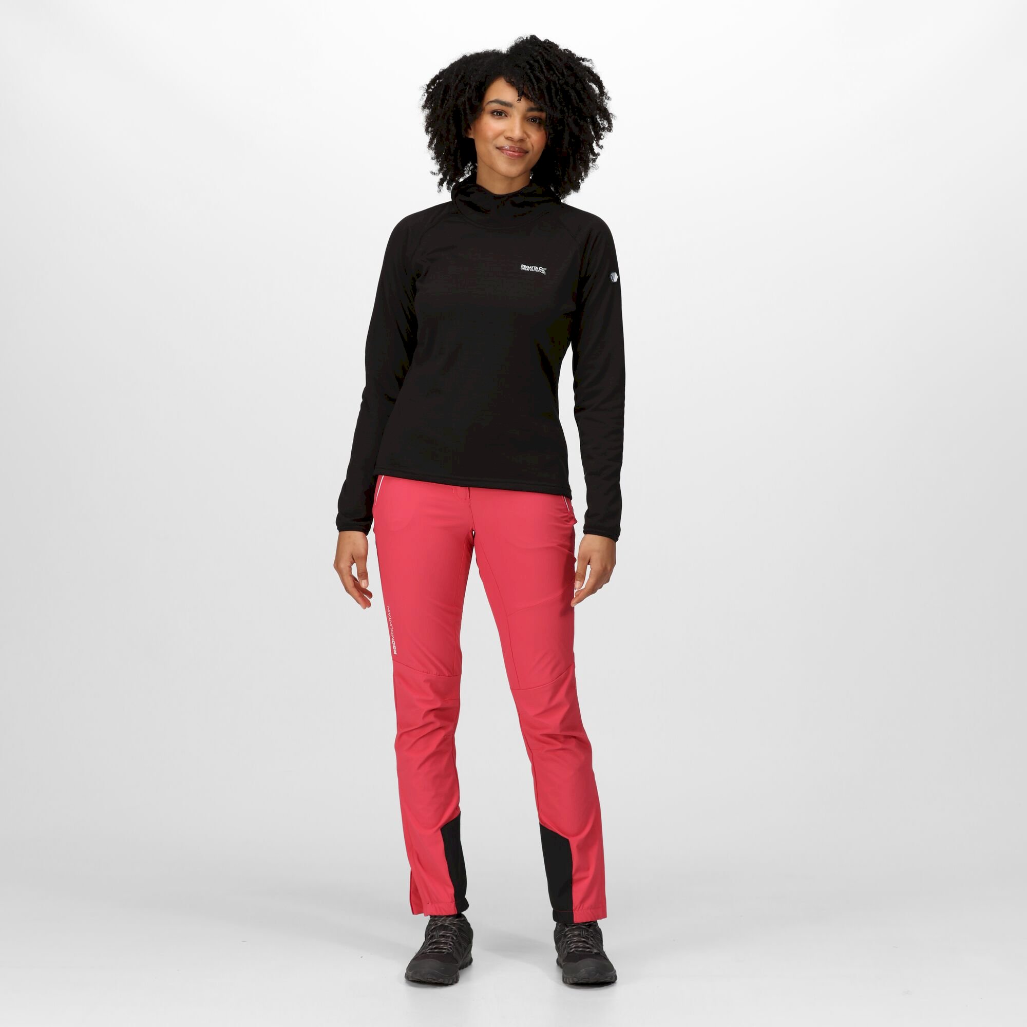 Women's Hartel Softshell Hooded Midlayer | Black