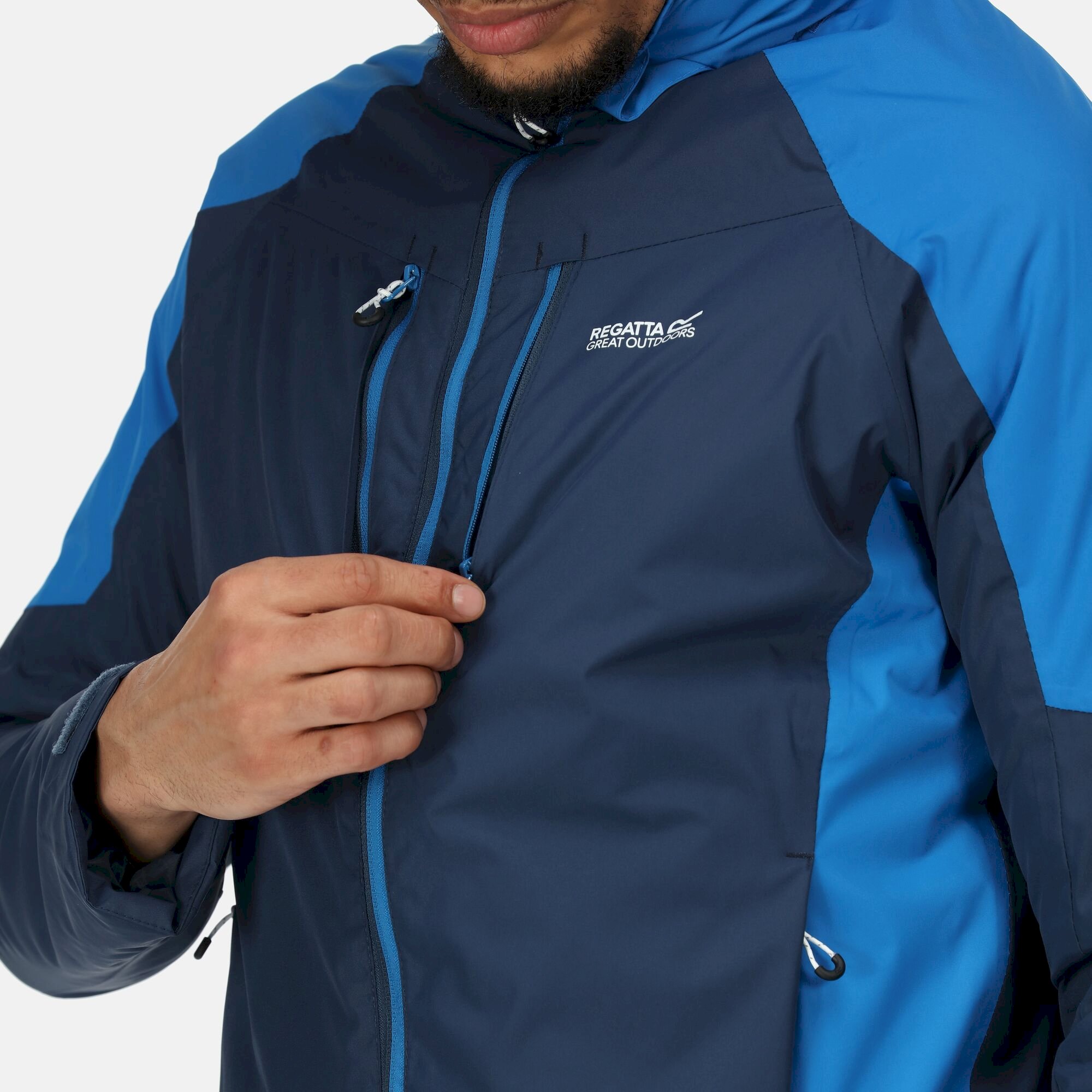 Men's Winter Calderdale Waterproof Jacket | Admiral Blue Skydiver