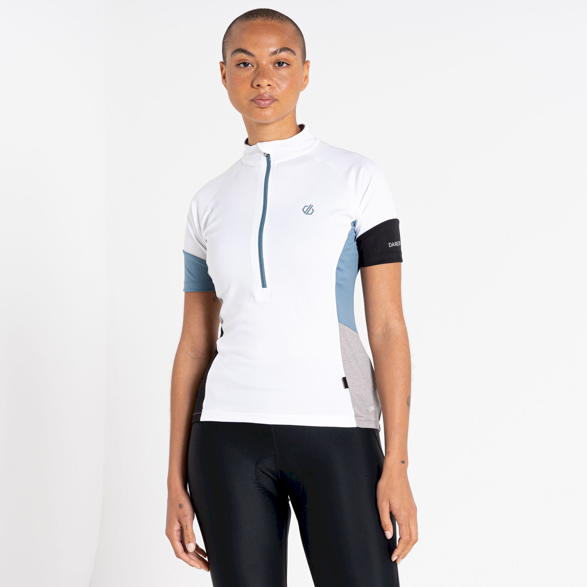 Dare 2b - Women's Compassion II Lightweight Jersey | White Ash Grey