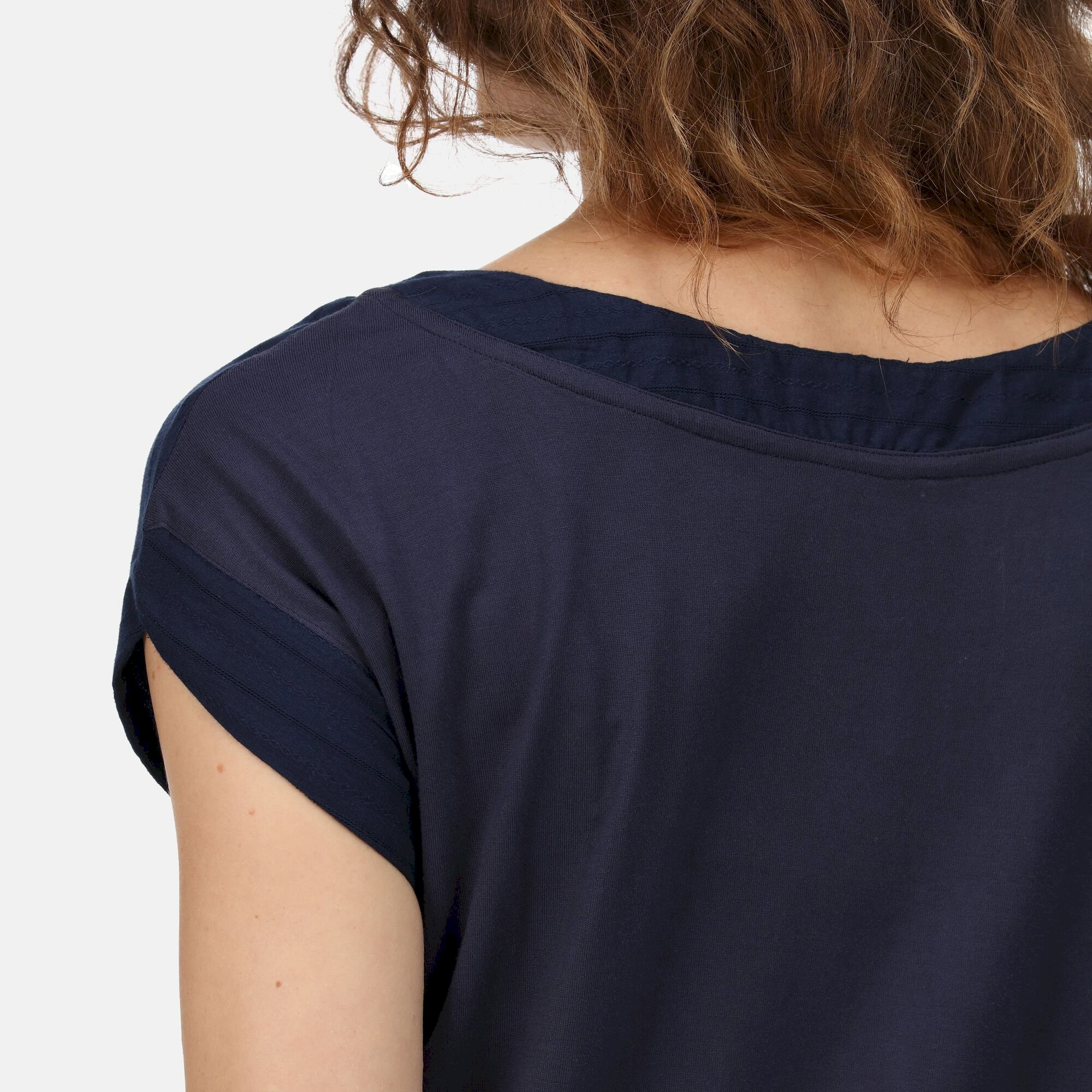 Women's Adine Stripe T-Shirt | Navy