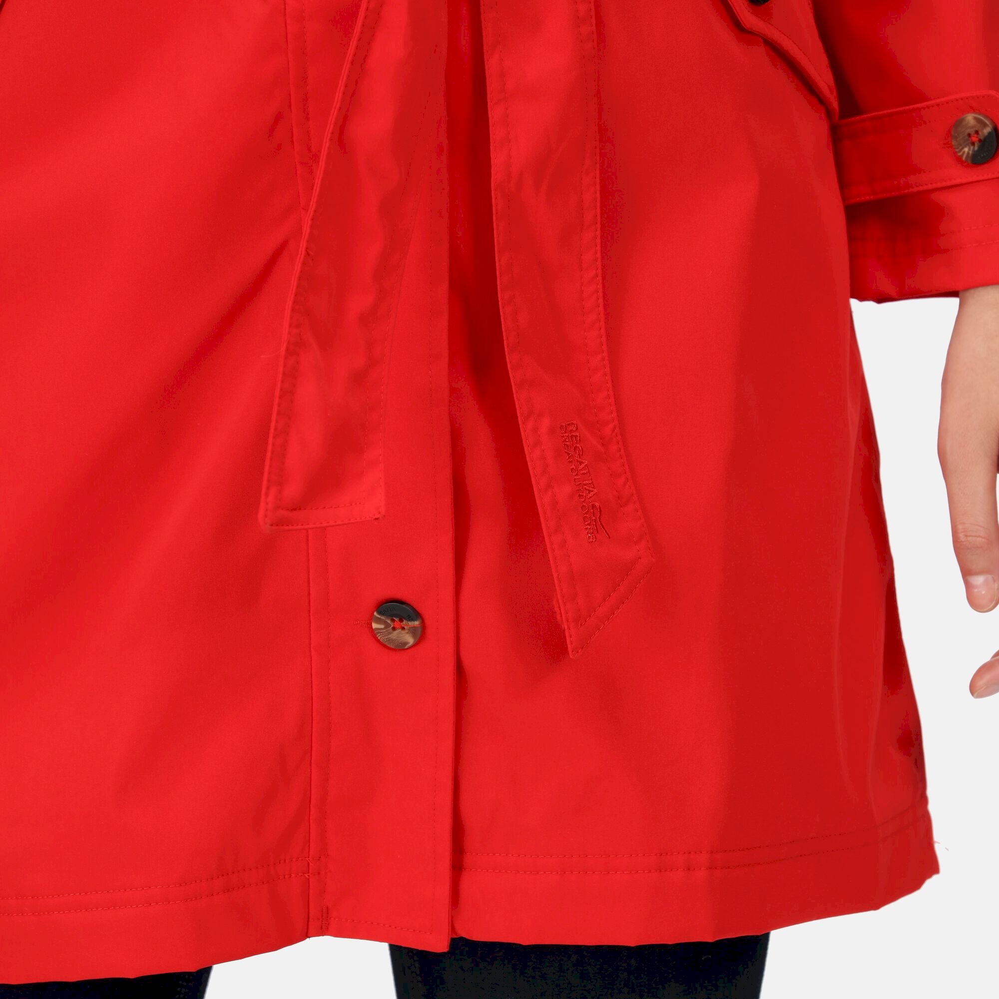 Women's Madalyn Waterproof Trench Coat | Code Red