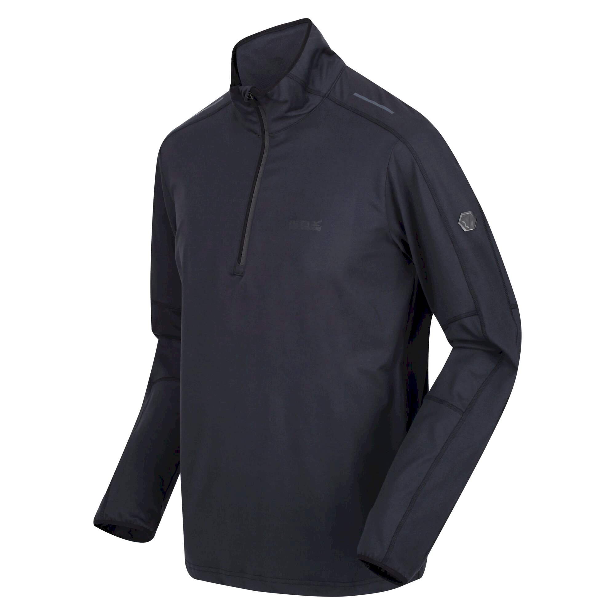 Men's Makhill Half Zip Stretch Midlayer | India Grey